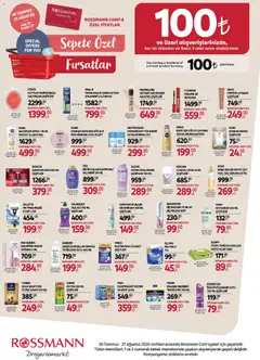 30 Temmuz 2026 tarihinden itibaren geçerli olan Rossmann kataloğu önizlemesi | Sayfa: 6