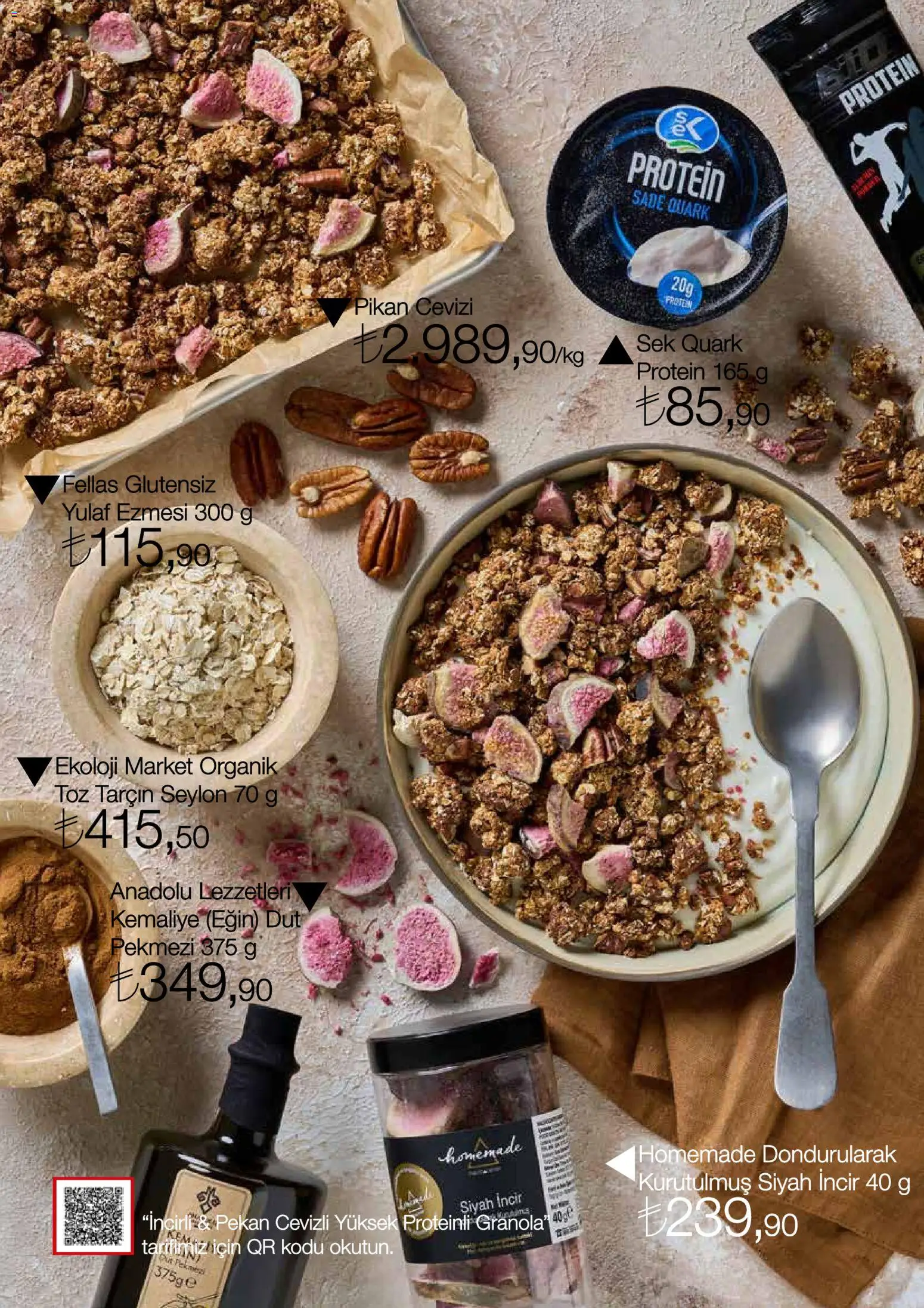 Migros Katalog - MacroStyle - 01 Eylül 2026 tarihinden itibaren geçerlidir | Sayfa: 8 | Ürünler: Tarçın, Yulaf, Dut