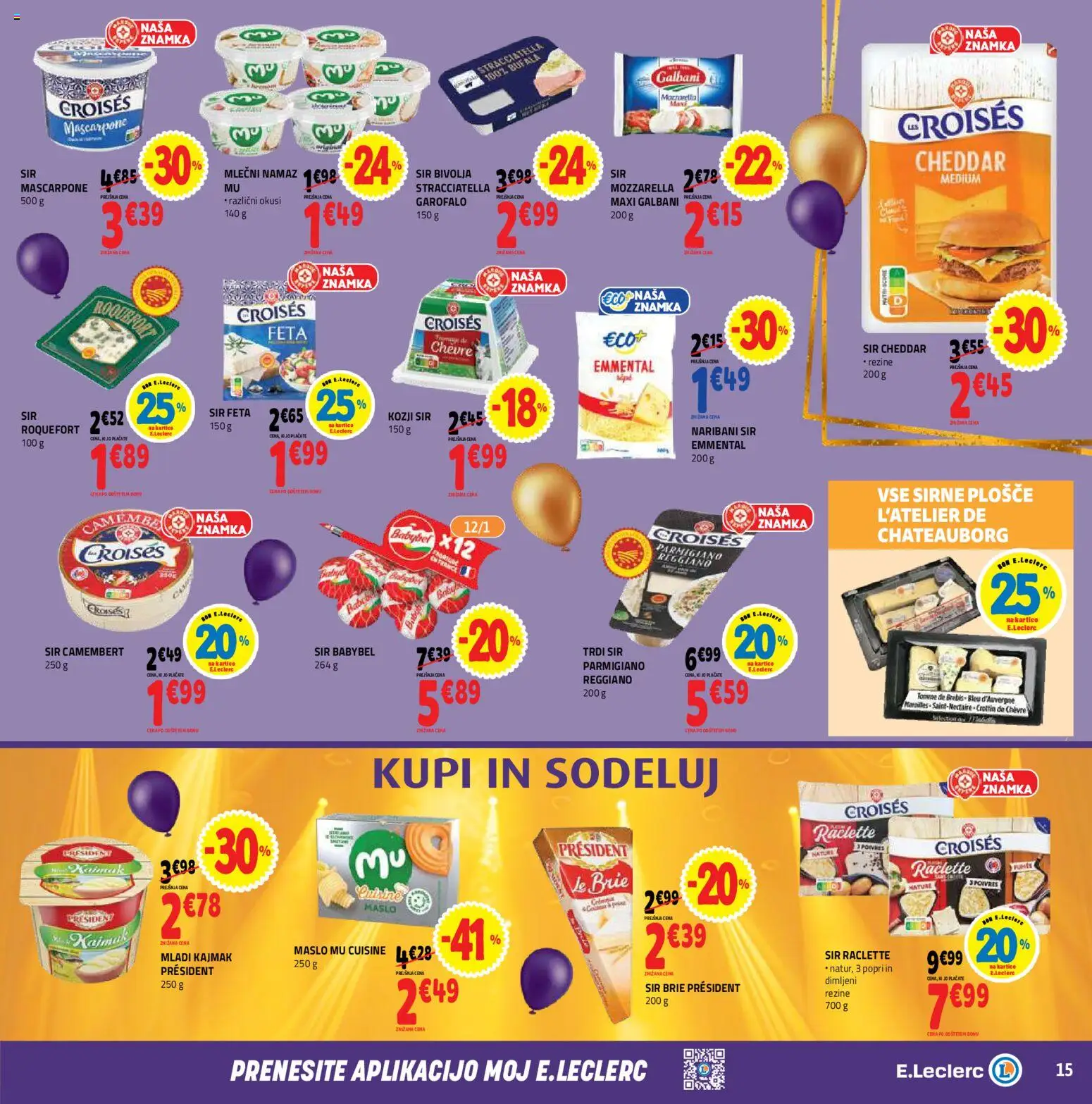 Novi E.leclerc katalog ponudbe – veljaven od 14.10.2026 | Stran: 15