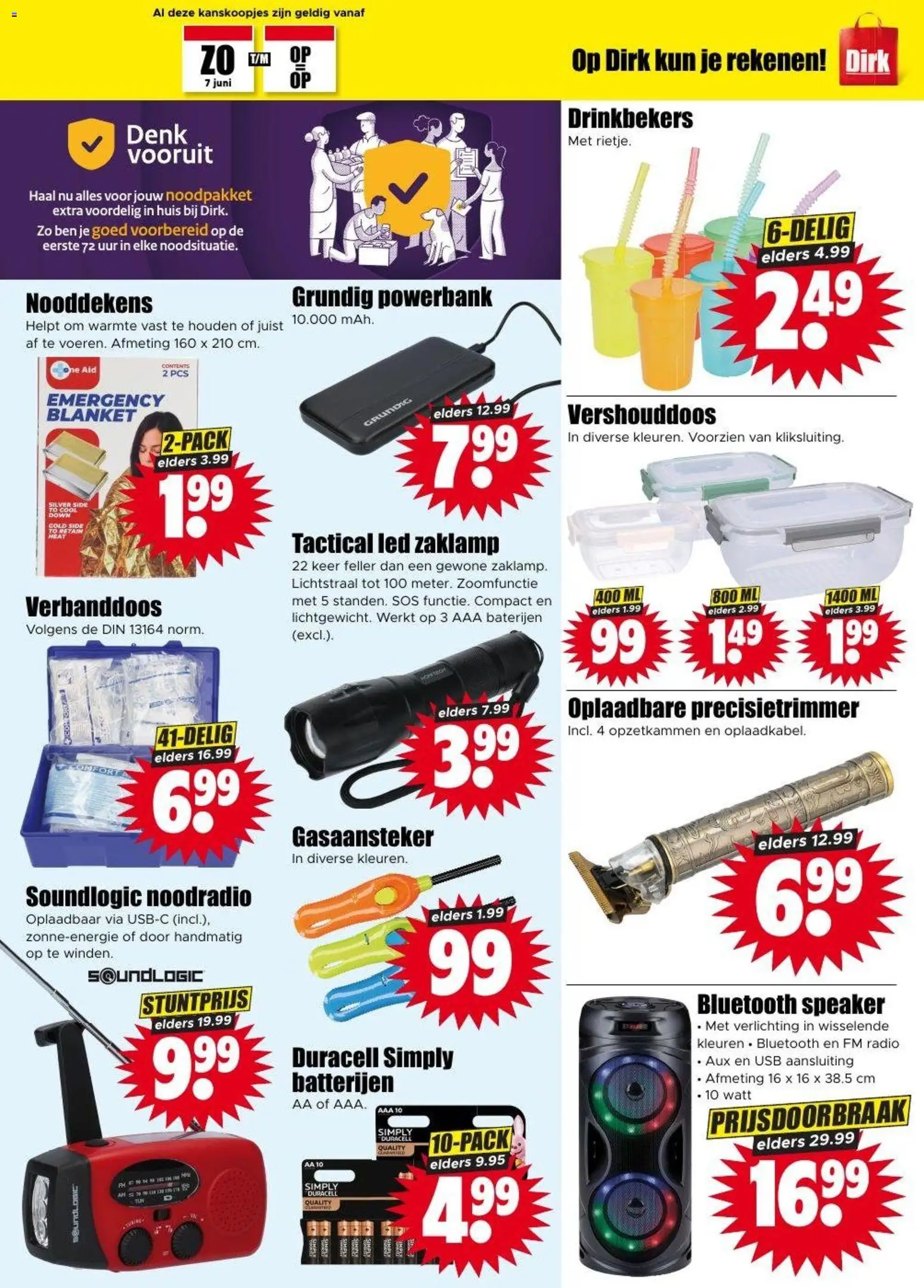 {H1} | Pagina: 7 | Producten: Radio, Usb, Verlichting, Batterijen