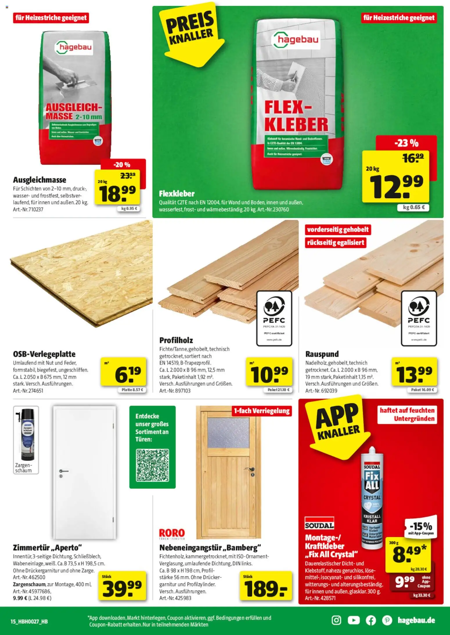Hagebau Prospekt – gültig ab 27.06.2026 | Seite: 15
