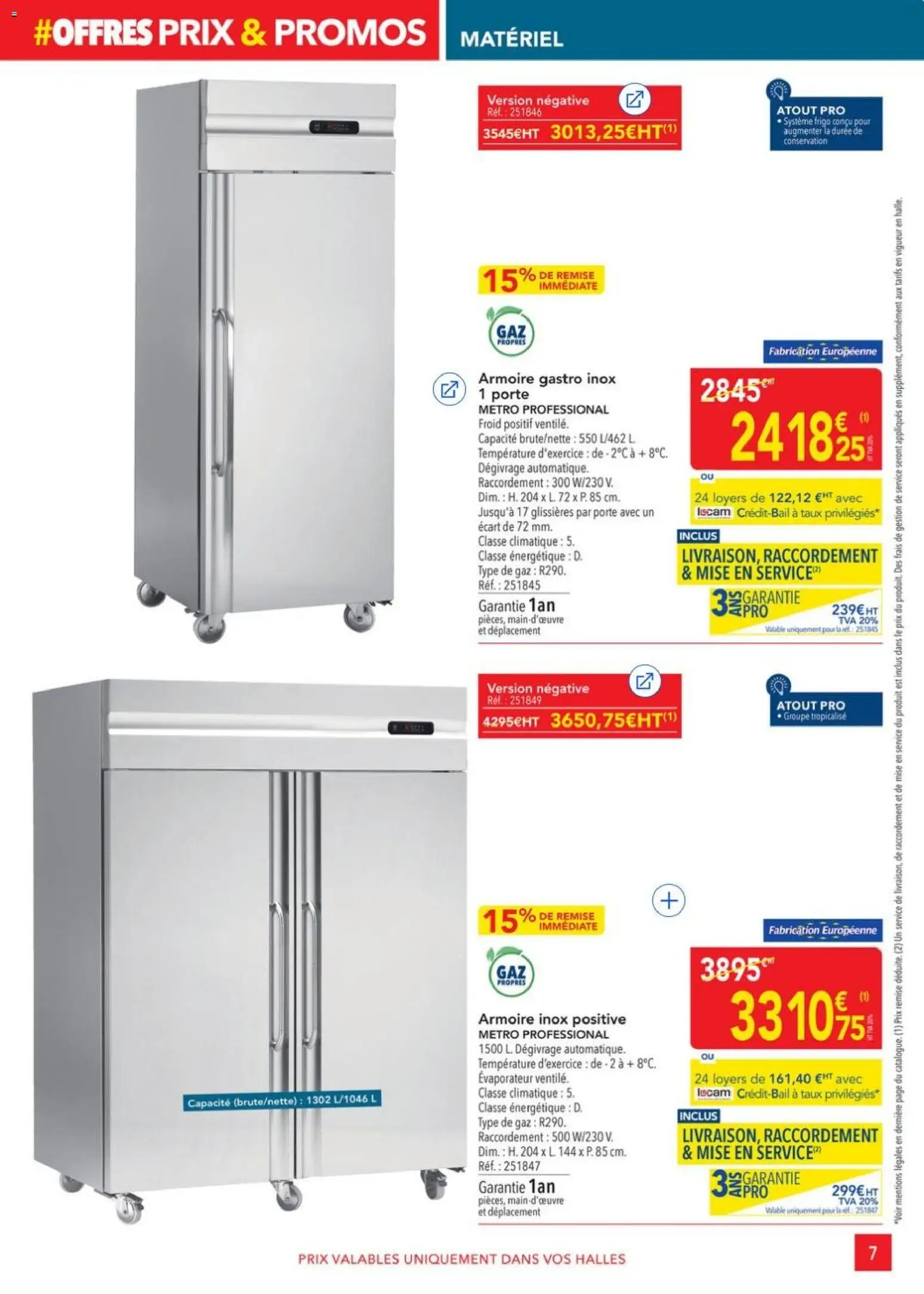 {H1} | Page: 7 | Produits: Frigo, Porte, Armoire