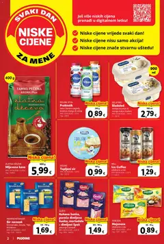 Plodine Katalog - Pregled kataloga iz trgovine Plodine, vrijedi od 26.08.2026 | Stranica: 2 | Proizvodi: Hell, Mljevena kava, Mango, Dzezva