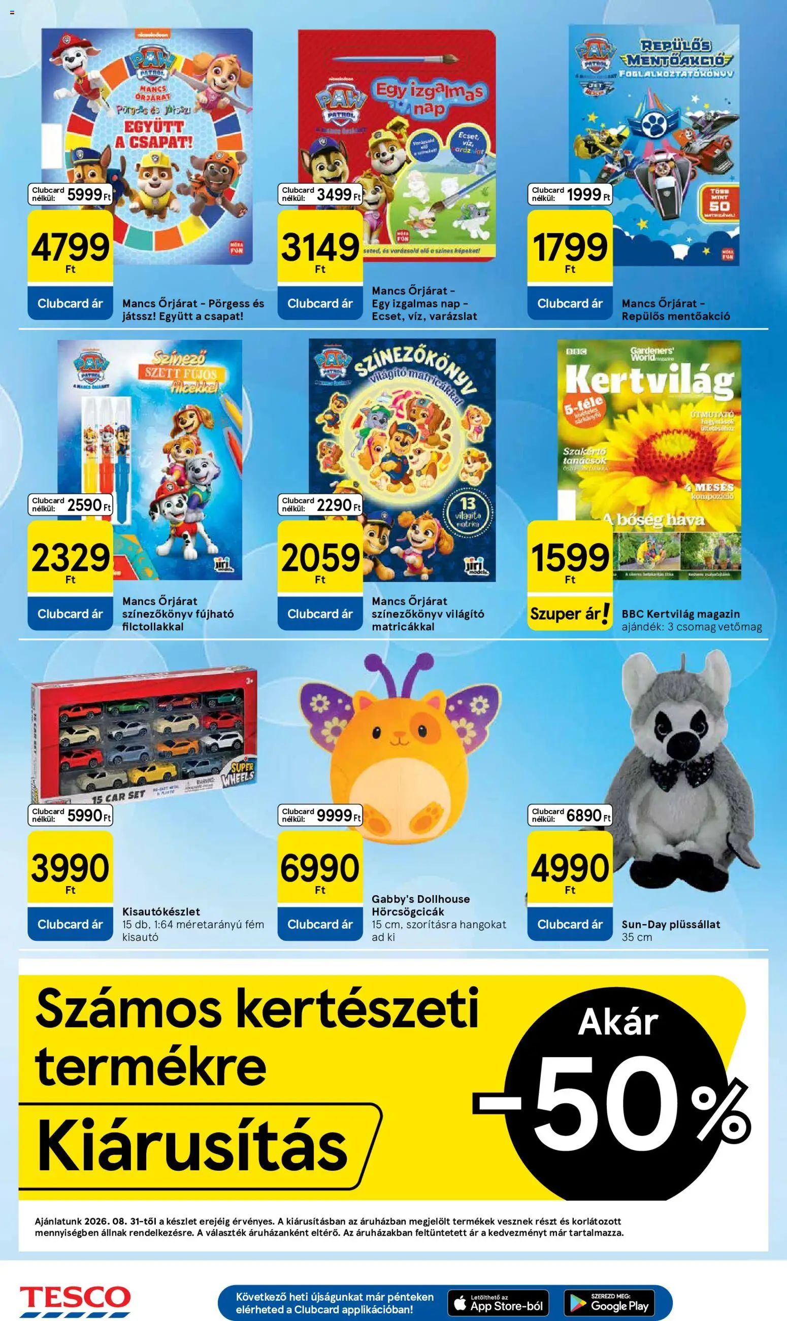 Tesco akciós ujság - amely érvényes a következő dátumtól: 2026.09.03. | Oldal: 28