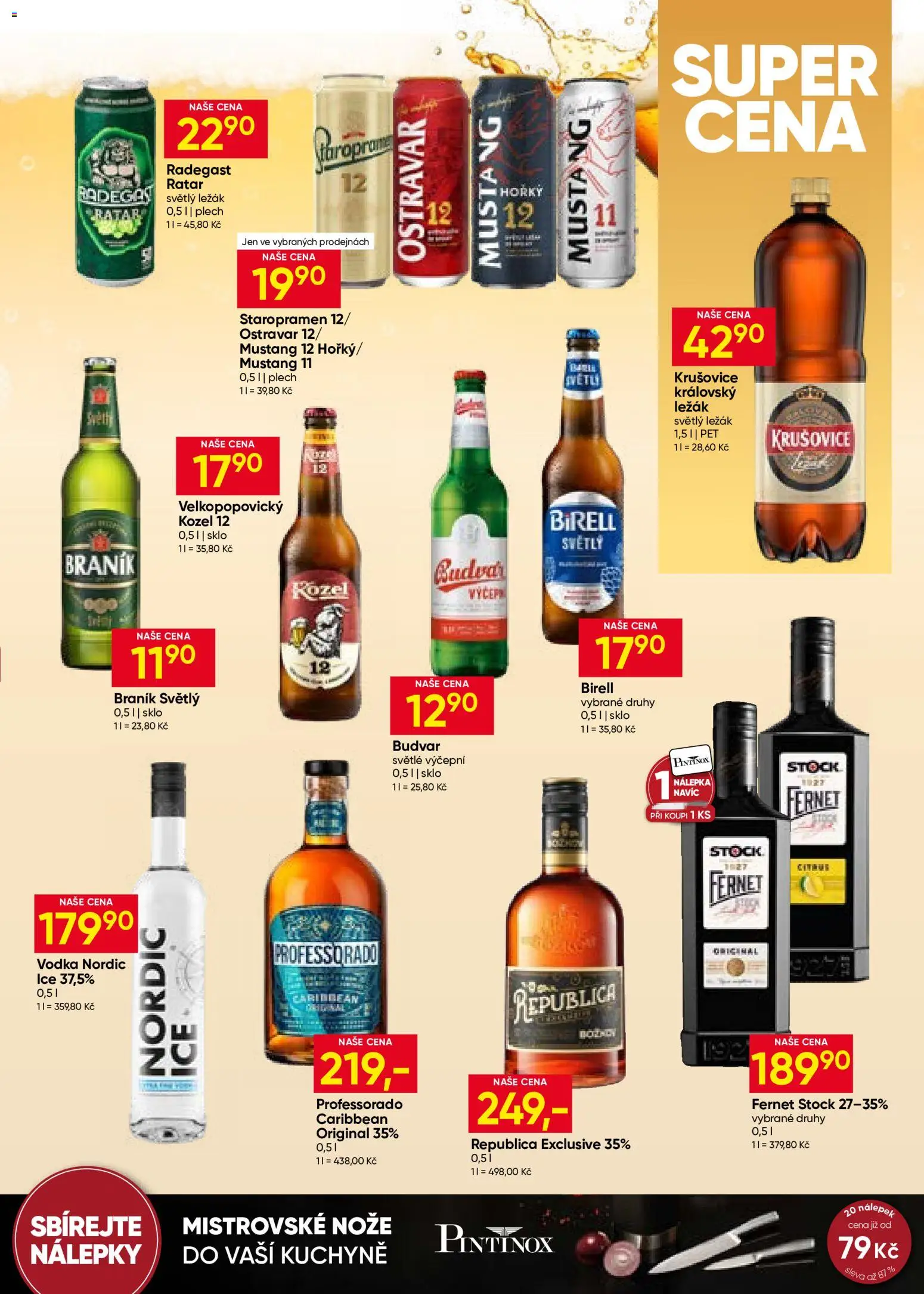 Hruška leták od 06.05.2026 | Strana: 11 | Produkty: Birell, Nože, Plech, Fernet