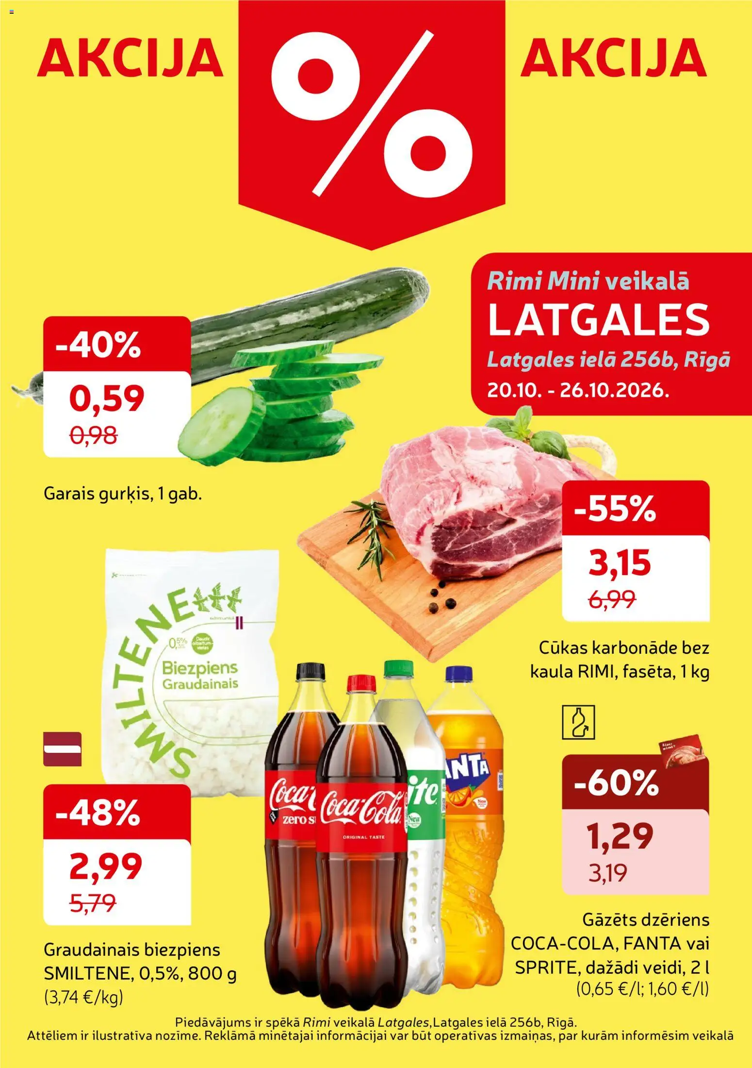 Rimi - Latgales piedāvājumi no 20.10.2026 » aktuālā atlaide
