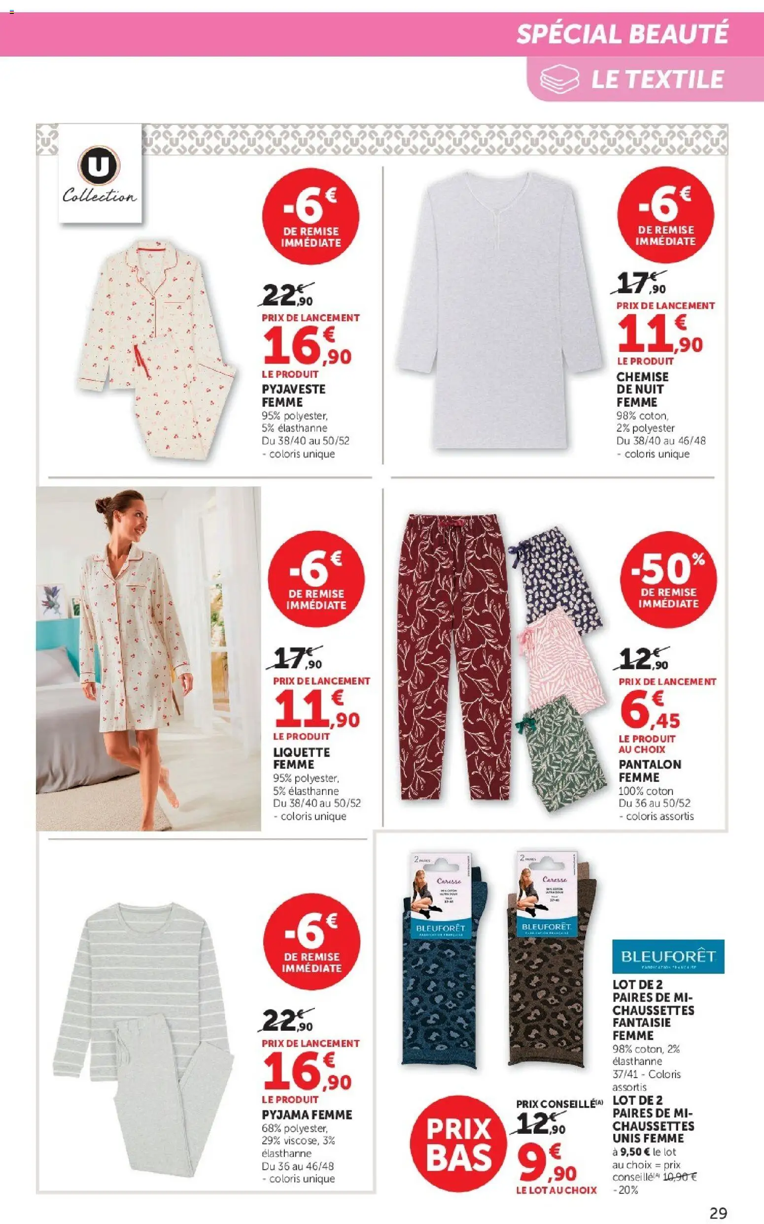{H1} | Page: 29 | Produits: Pyjama femme, Chemise, Pantalon, Pyjama