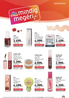 DM Drogerie Markt akciós újság - amely érvényes a következő dátumtól: 2026.10.01. | Oldal: 5