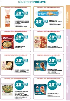 U Express - Prévisualisation de U Express - Ma sélection Carte U Juillet valide à partir de 06/07/2026 | Page: 17 | Produits: Mozzarella, Pizza, Crème, Pommes de terre