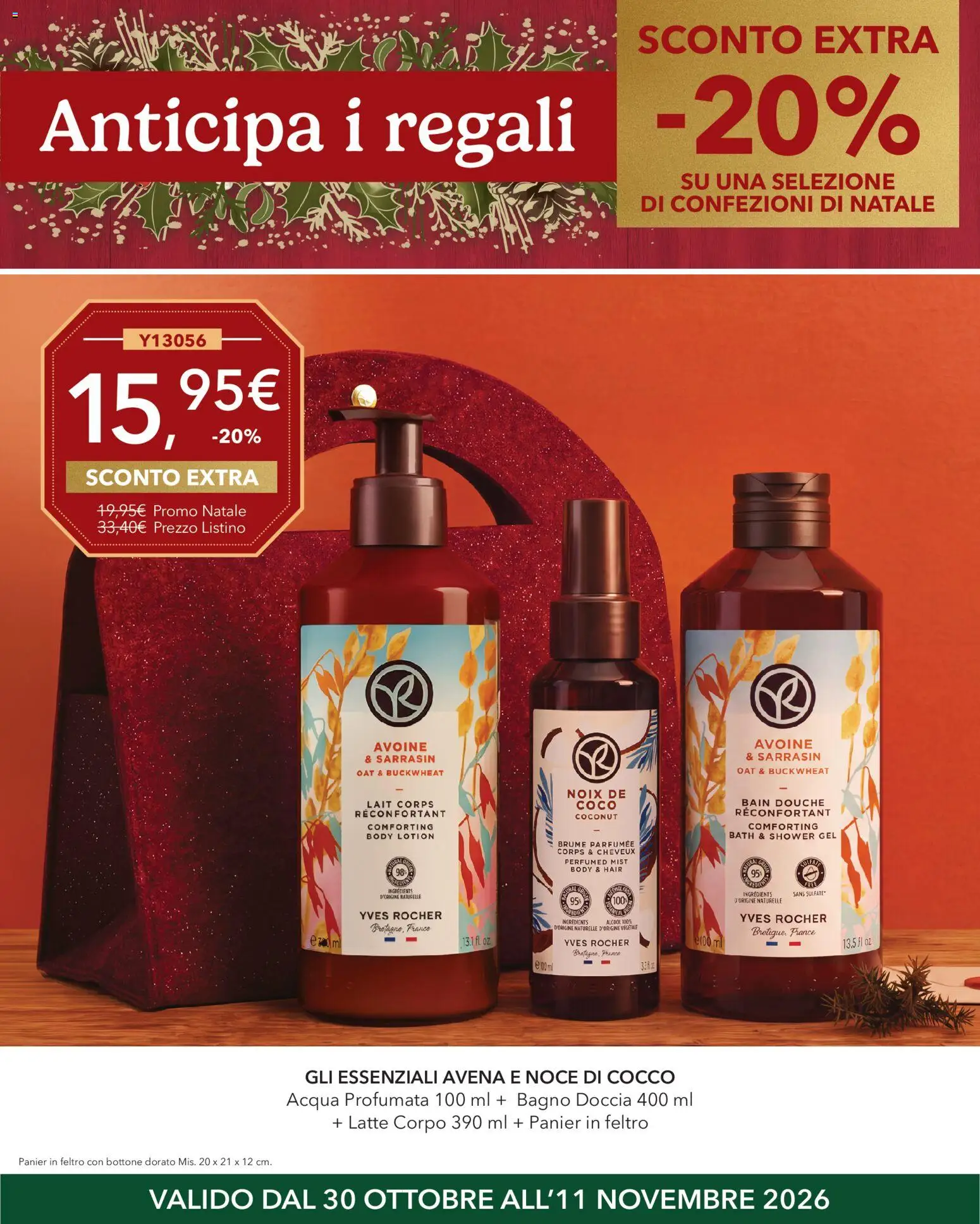 Volantino Yves Rocher del 30/10/2026 | Pagina: 10