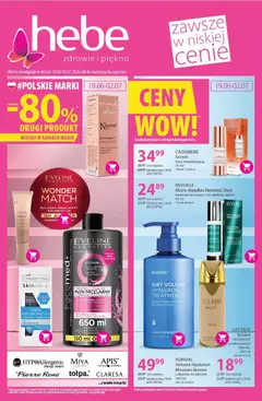 Pogląd oferty "Hebe gazetka" - ważna od 19.06.2026