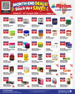 Africa Cash & Carry specials catalogue – valid from 01/10/2026 | Page: 4