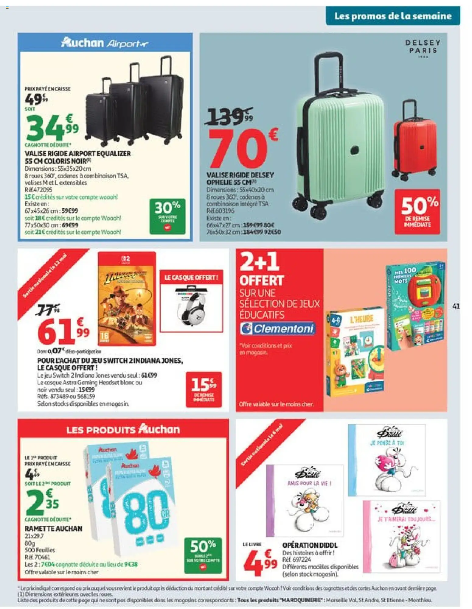 {H1} | Page: 41 | Produits: Combinaison, Jeux, Casque, Livre