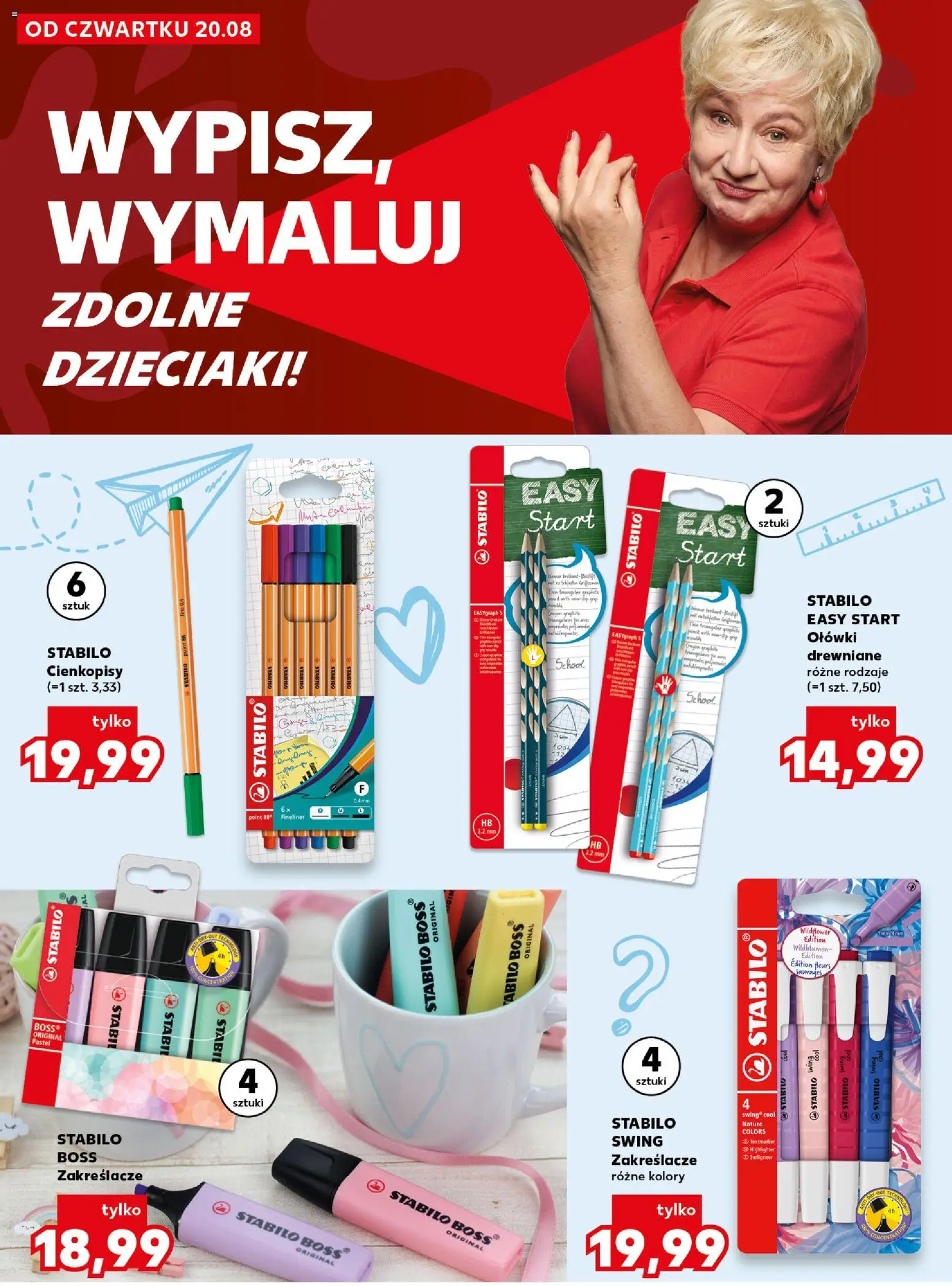 Kaufland Polsko leták - Nowy rok szkolny od 20.08.2026 | Strana: 12