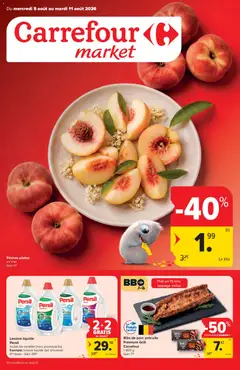 Carrefour market folder semaine 32 - Voorbeeld van een folder van , geldig van 05/08/2026