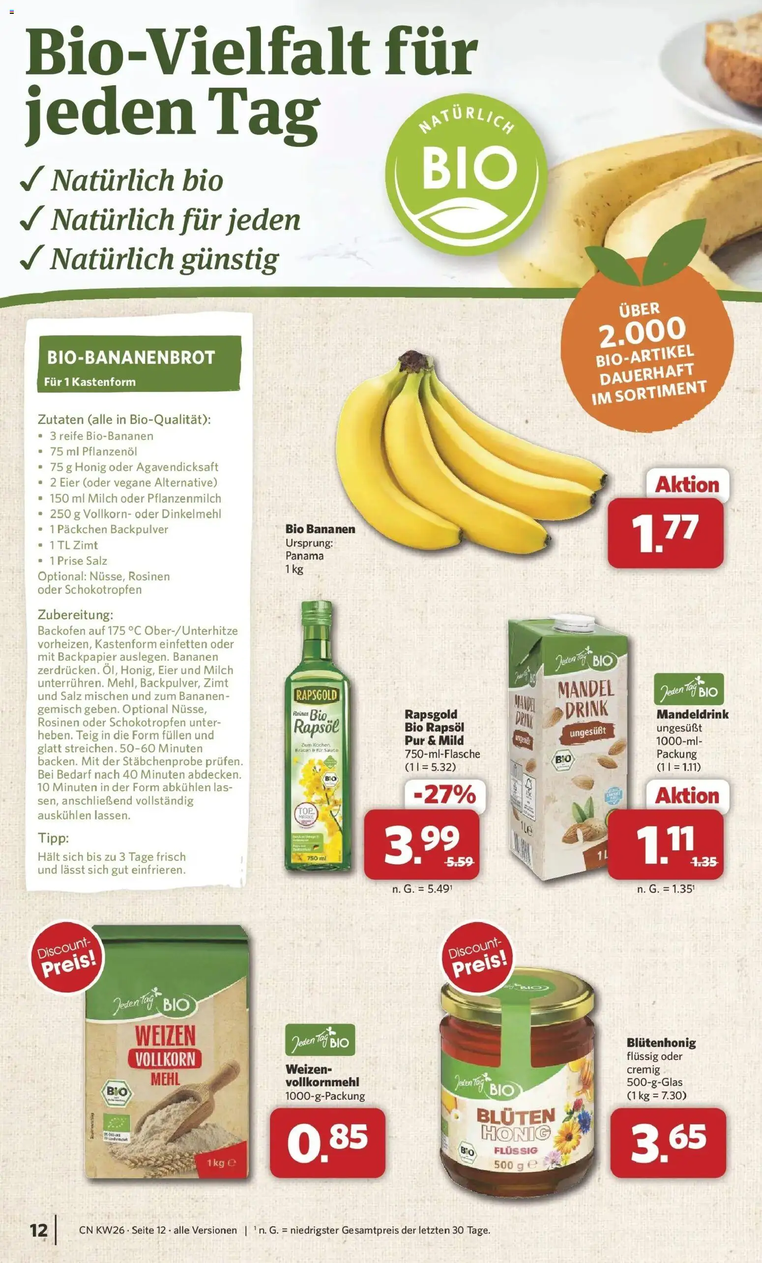 Combi Prospekt Steinhagen – gültig ab 22.06.2026 | Seite: 12 | Produkte: Mehl, Eier, Salz, Backofen