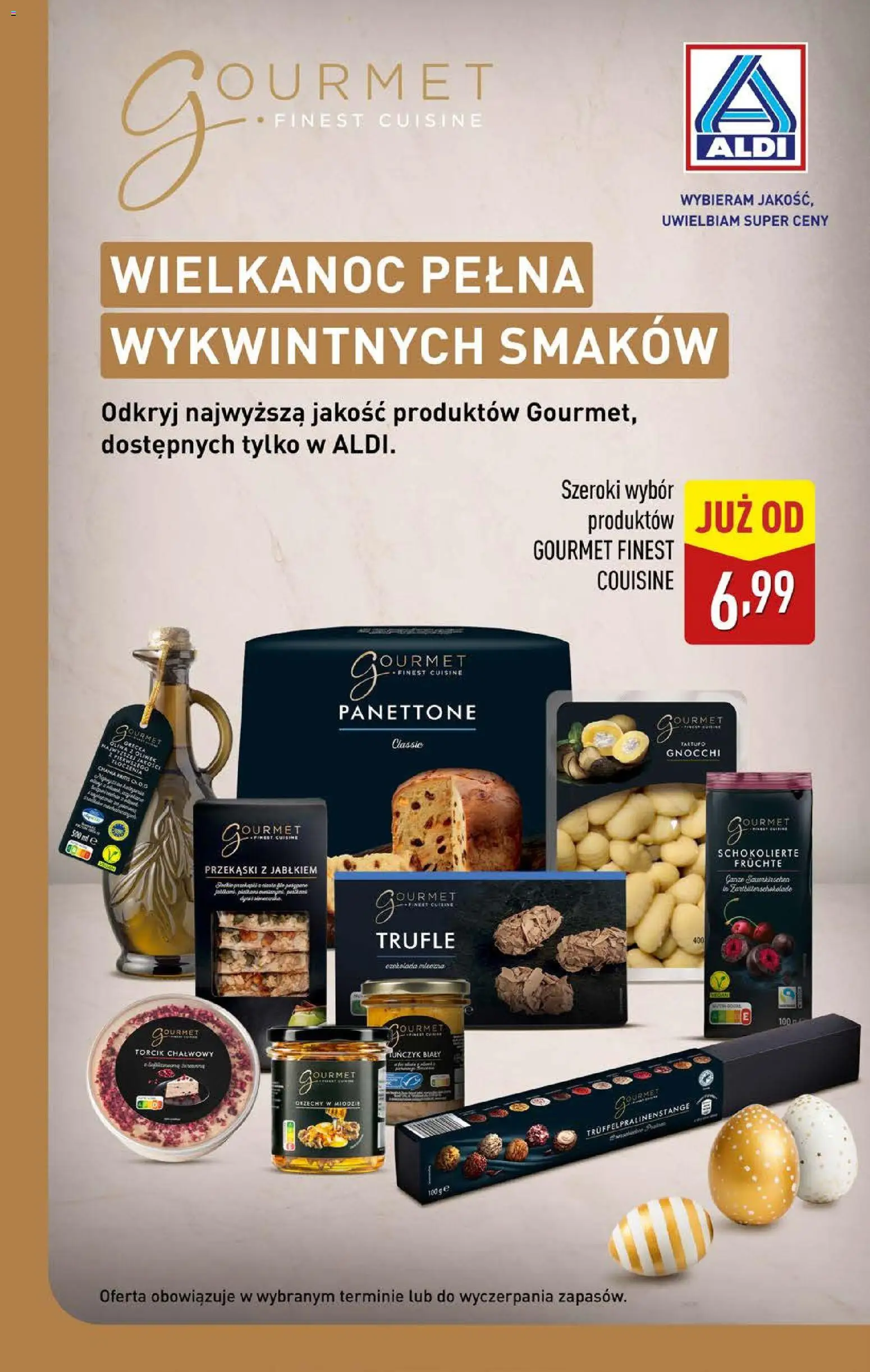Aldi Polsko leták - Oferta weekendowa od 12.03.2026 | Strana: 15 | Produkty: Gourmet, Finest, Panettone, Gnocchi