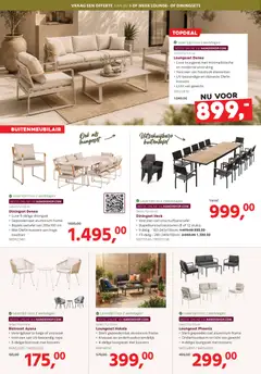 Hanos folder - Shop folder 19 - Voorbeeld van een folder van Hanos, geldig van 07-09-2026 | Pagina: 7 | Producten: Gewicht, Tafel, Kussens, Buitenmeubilair