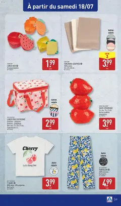 Aldi - Prévisualisation de Aldi catalogue valide à partir de 14/07/2026 | Page: 39 | Produits: Vase, T-shirt, Home Creation, Gaufres