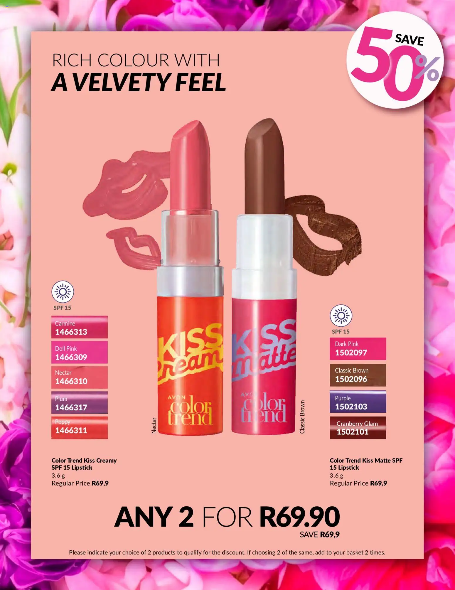 New Avon catalogue – valid from 22.05.2026 | Page: 17 | Products: Basket, Lipstick