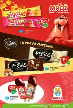 Terno leták platný od 23.07.2026 | Strana: 4 | Produkty: Nanuk, Čokoláda, Mango, Maliny
