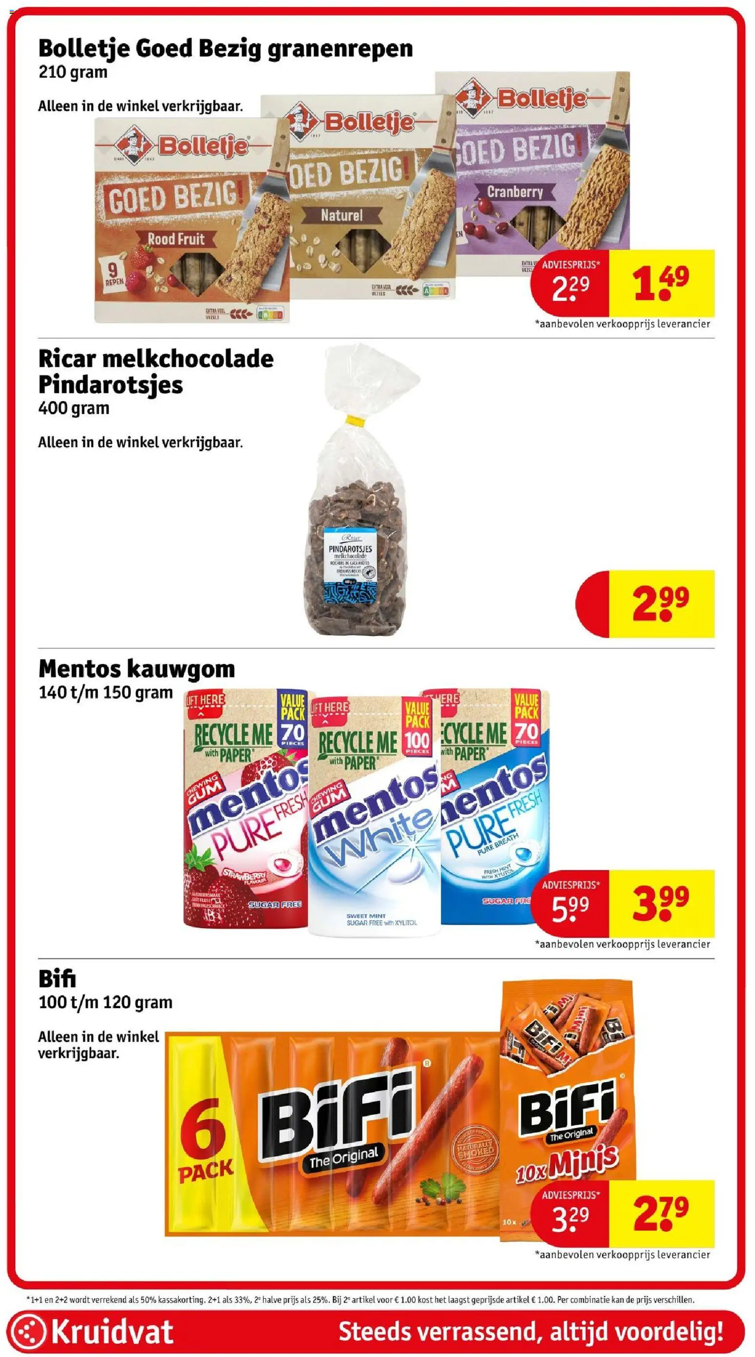 {H1} | Pagina: 108 | Producten: Kan, Kauwgom, Fruit, Repen