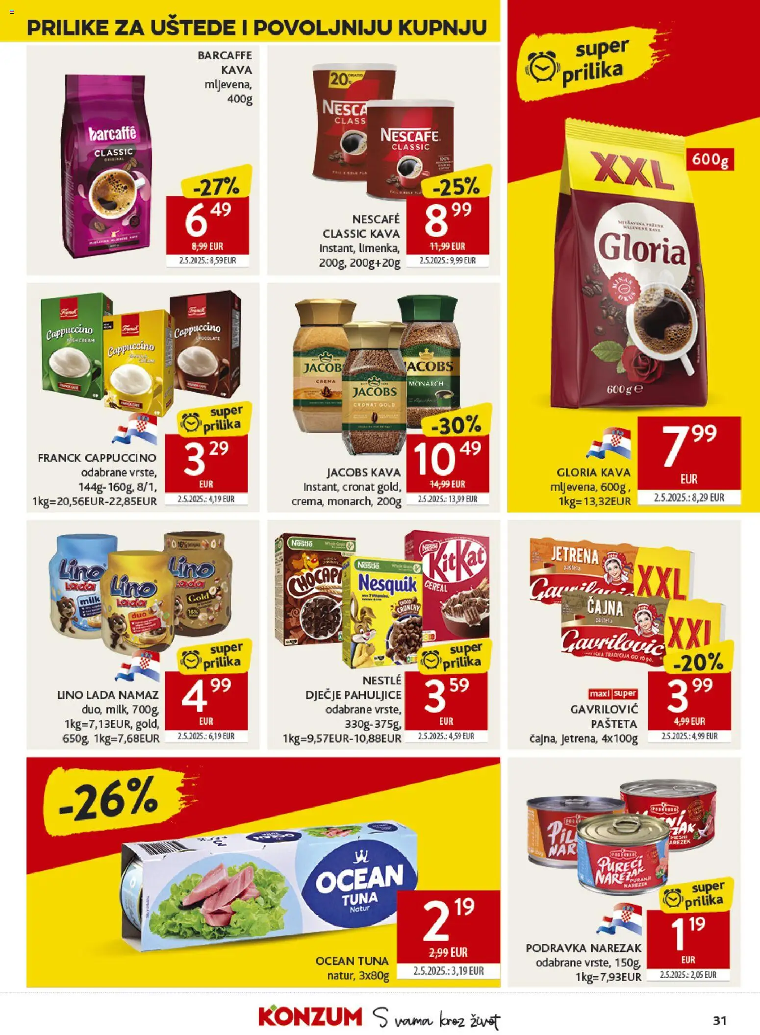 Konzum katalog | vrijedi od 21.10.2026 | Stranica: 31