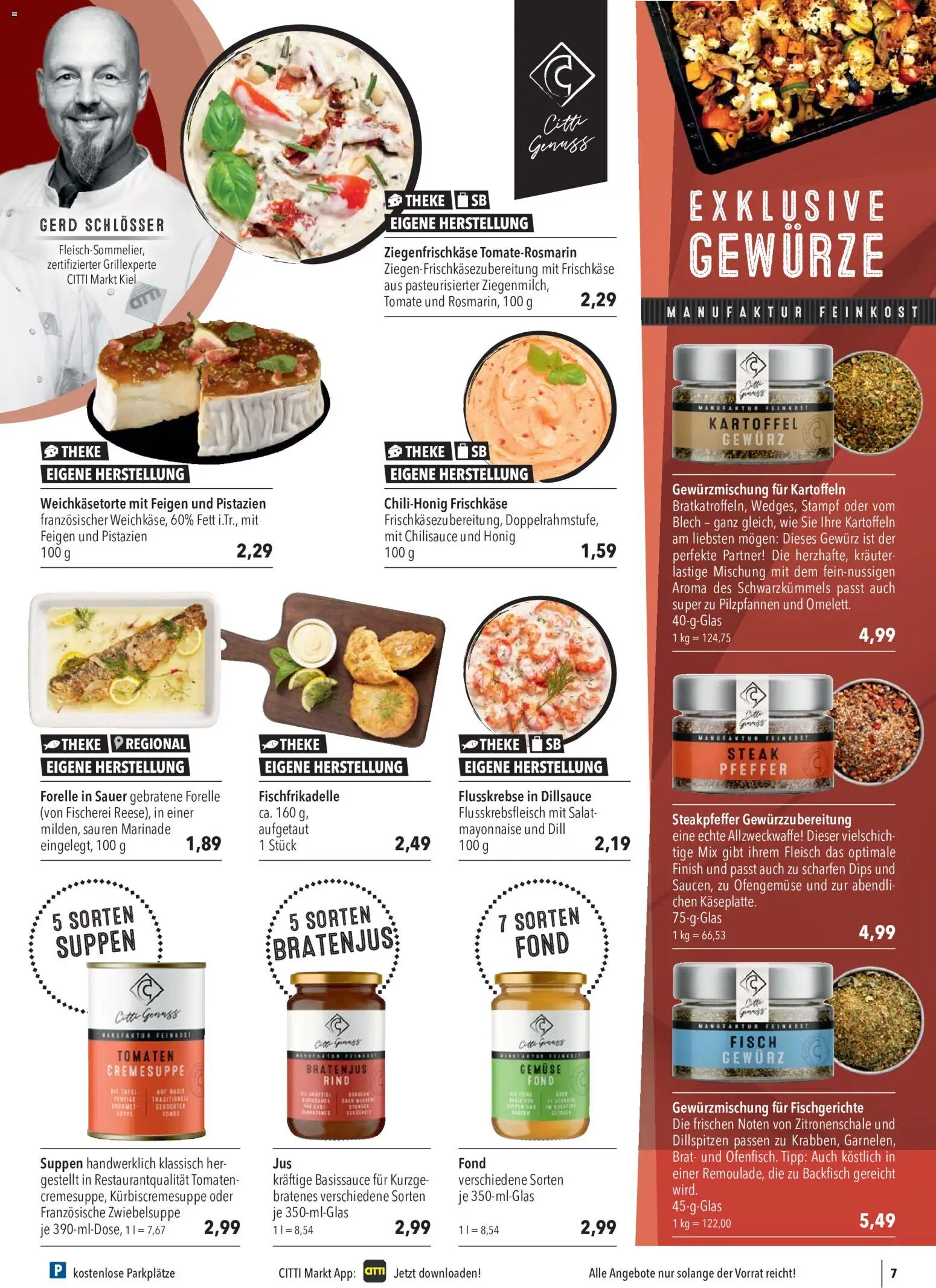 CITTI Markt Prospekt 	 – gültig ab 13.05.2026 | Seite: 7 | Produkte: Theke, Finish, Fisch, Steak