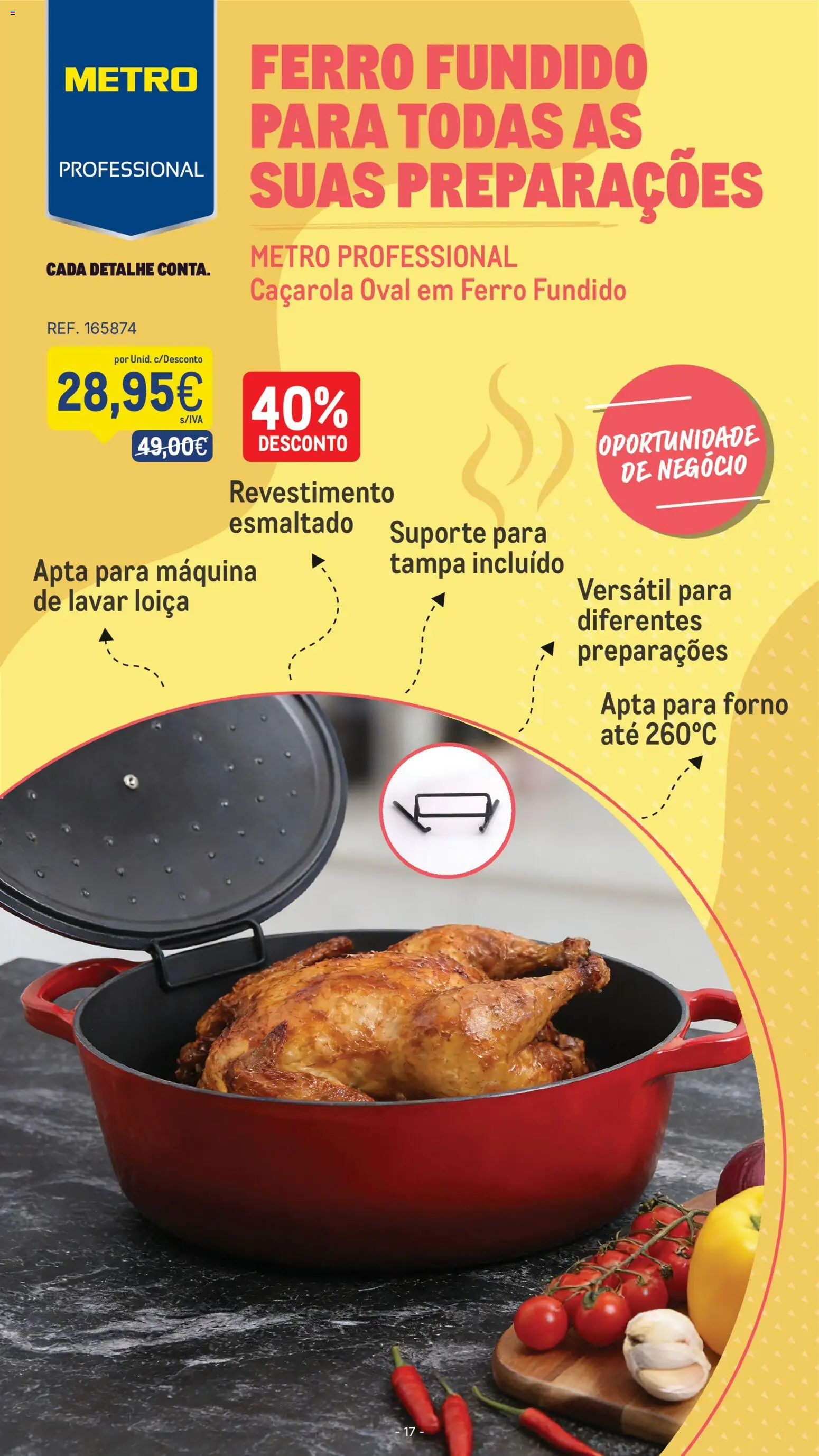 Makro Folheto │ válido de 22/09/2026 | Página: 17 | Produtos: Forno, Ferro