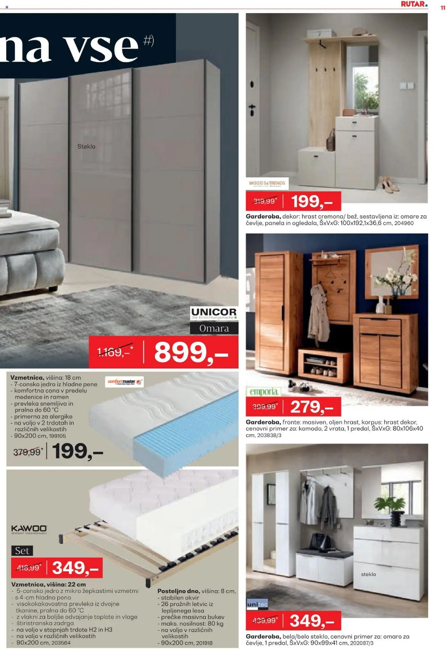 Novi Rutar katalog ponudbe – veljaven od 17.06.2026 | Stran: 11