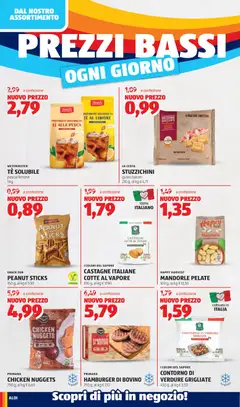 Anteprima del volantino HAMBURGER DI BOVINO, 750 g valido a partire dal 25.05.2026 | Pagina: 6 | Prodotti: Bovino, Nuggets, Verdure, Limone