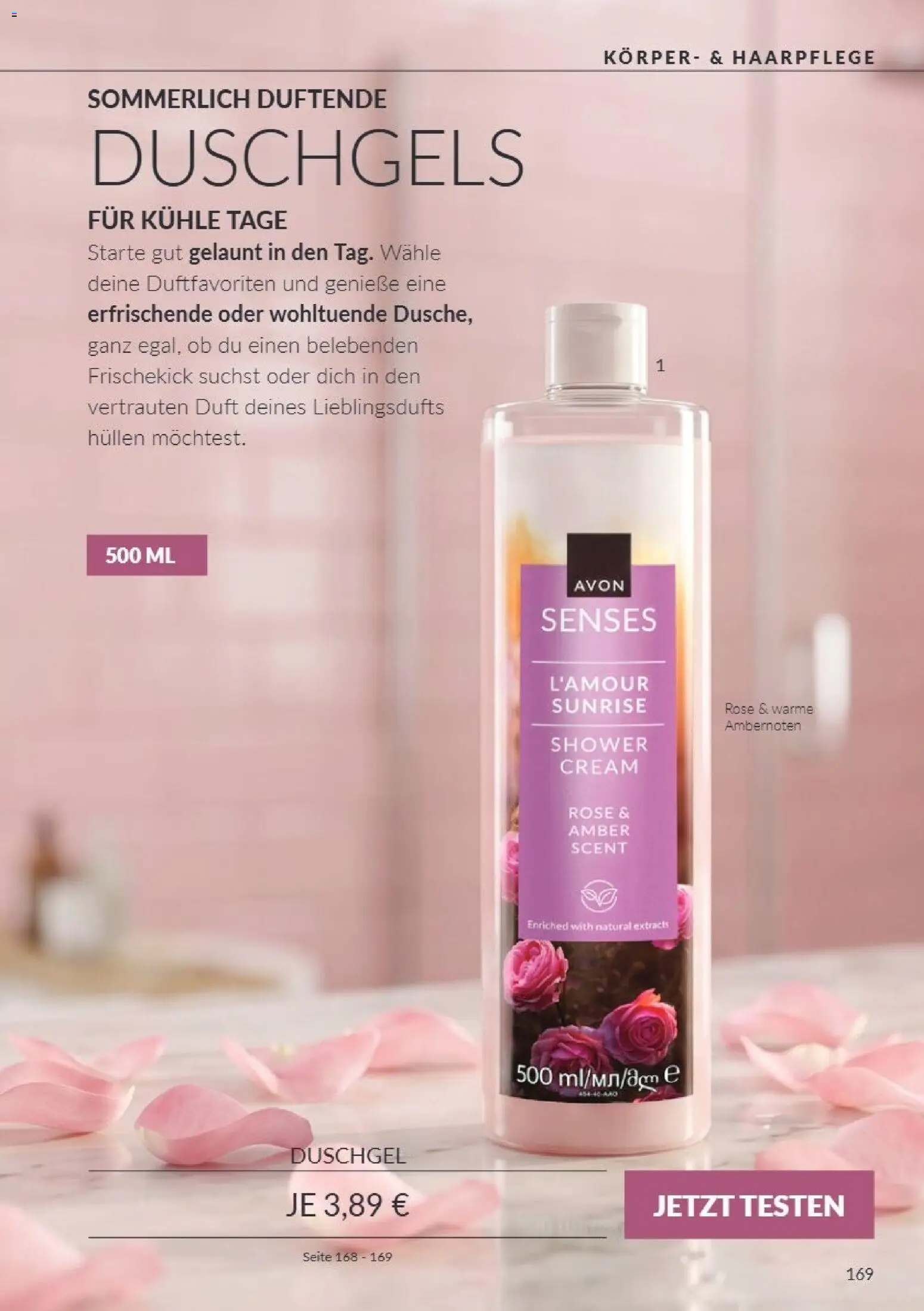 AVON Katalog Oktober 2026 – gültig ab 01.10.2026 | Seite: 169 | Produkte: Duft, Duschgel