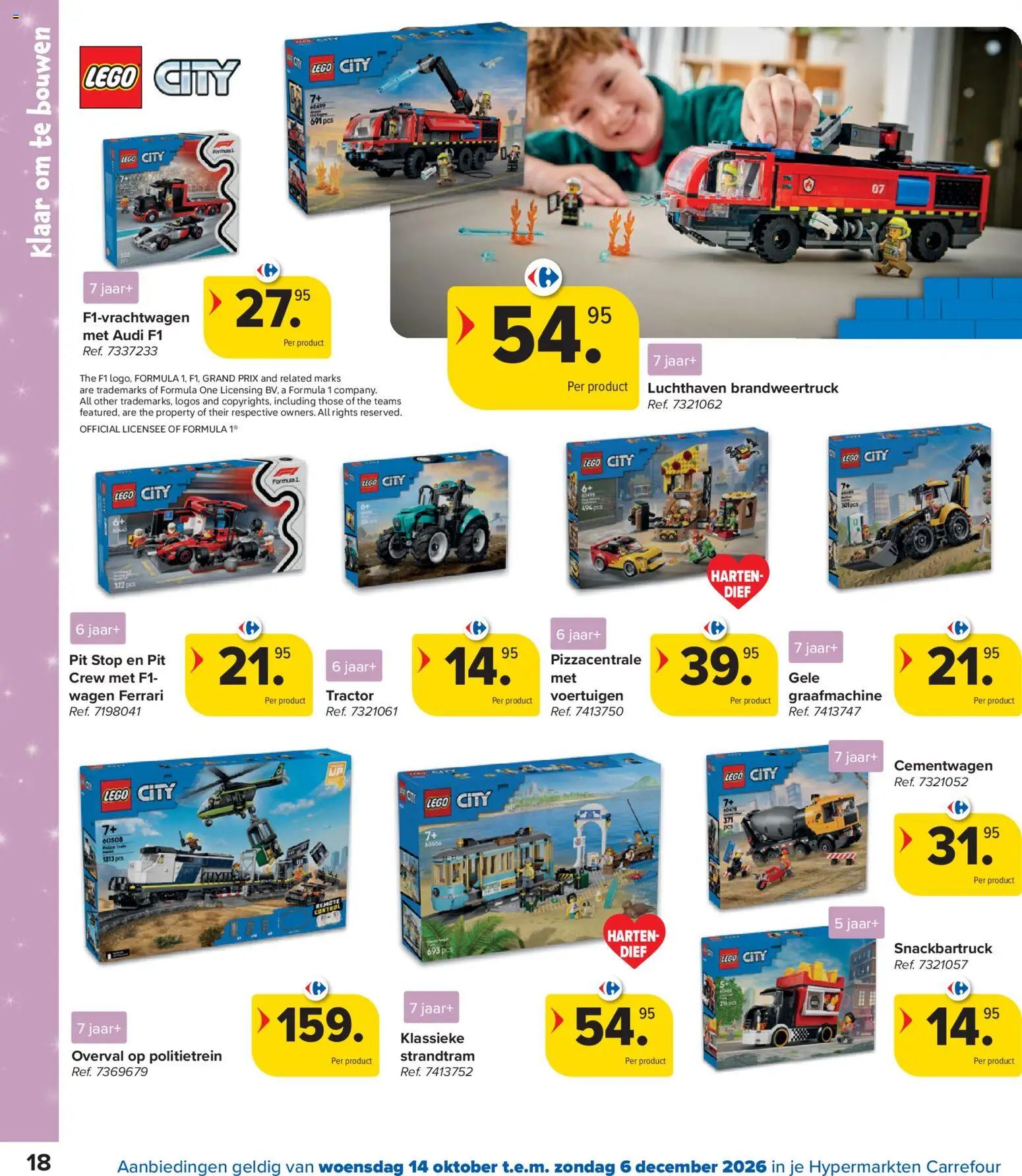 {H1} | Pagina: 18 | Producten: LEGO, Cement