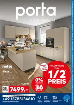 Porta! Küchewelt Aachen ab 01.06.2026 gültig