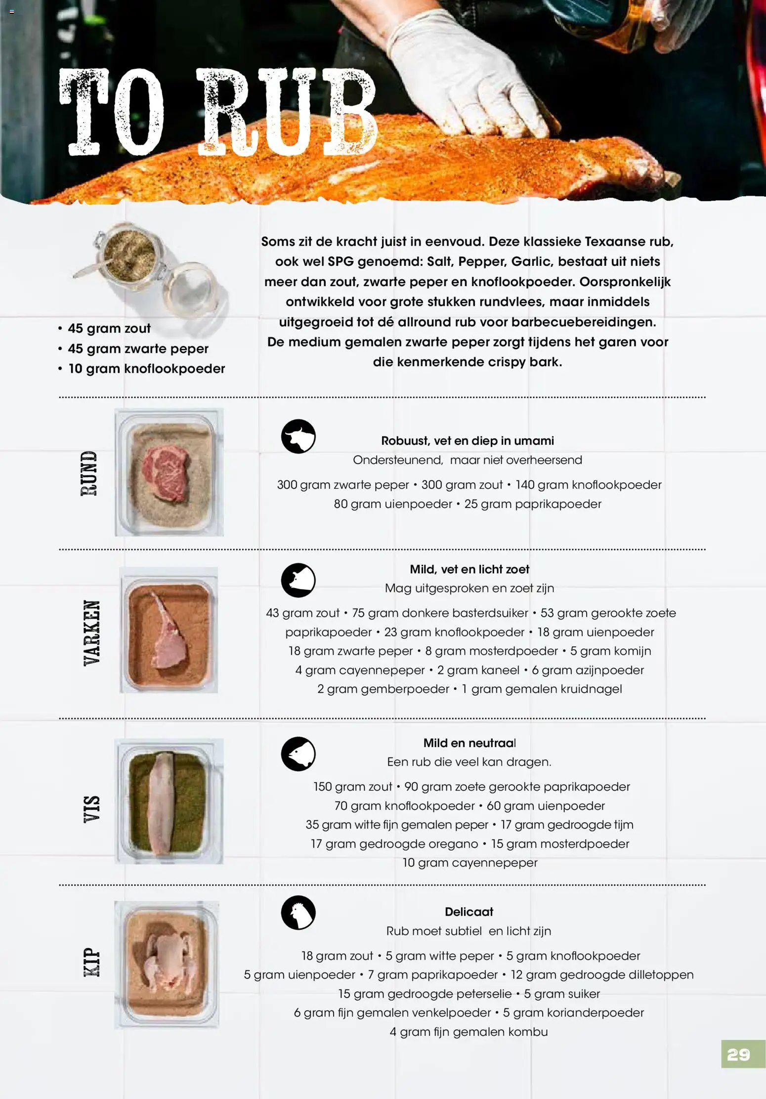 {H1} | Pagina: 29 | Producten: Cayennepeper, Kan, Zwarte Peper, Peper