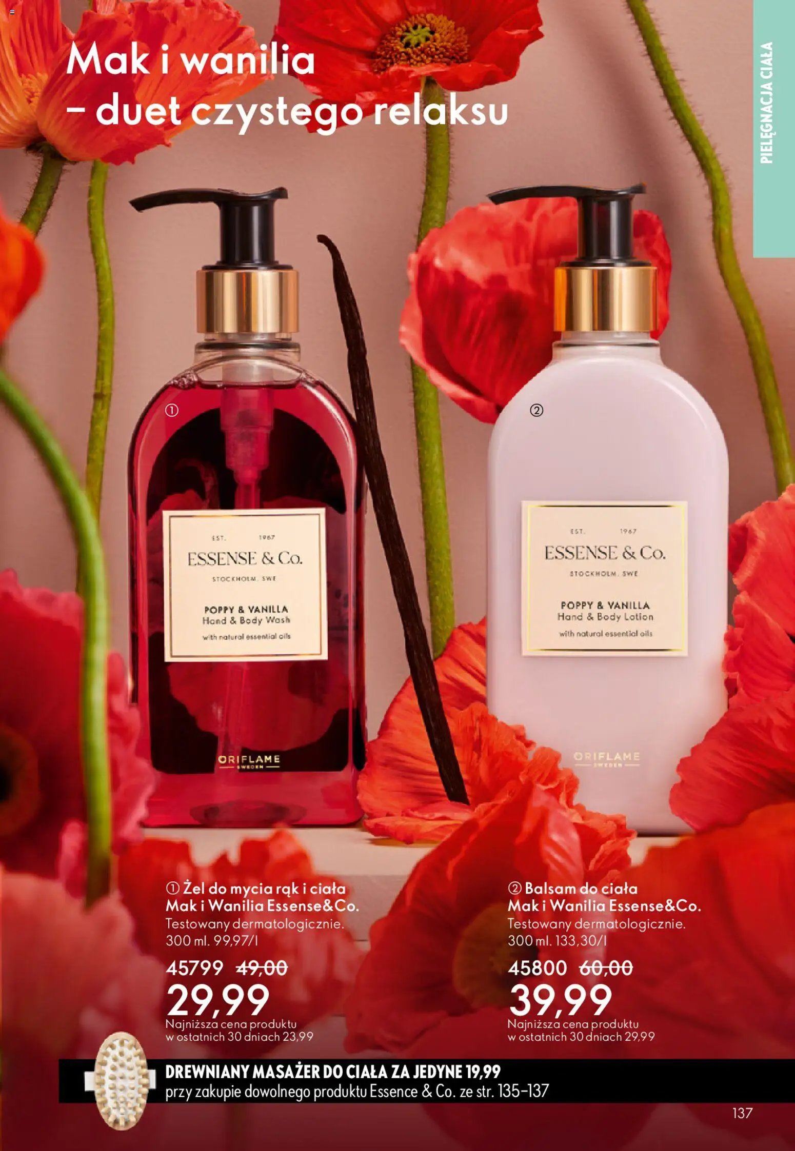 Oriflame Katalog 8 2026 od 27.05.2026 | Strona: 137 | Produkty: Mak, Body, Lotion
