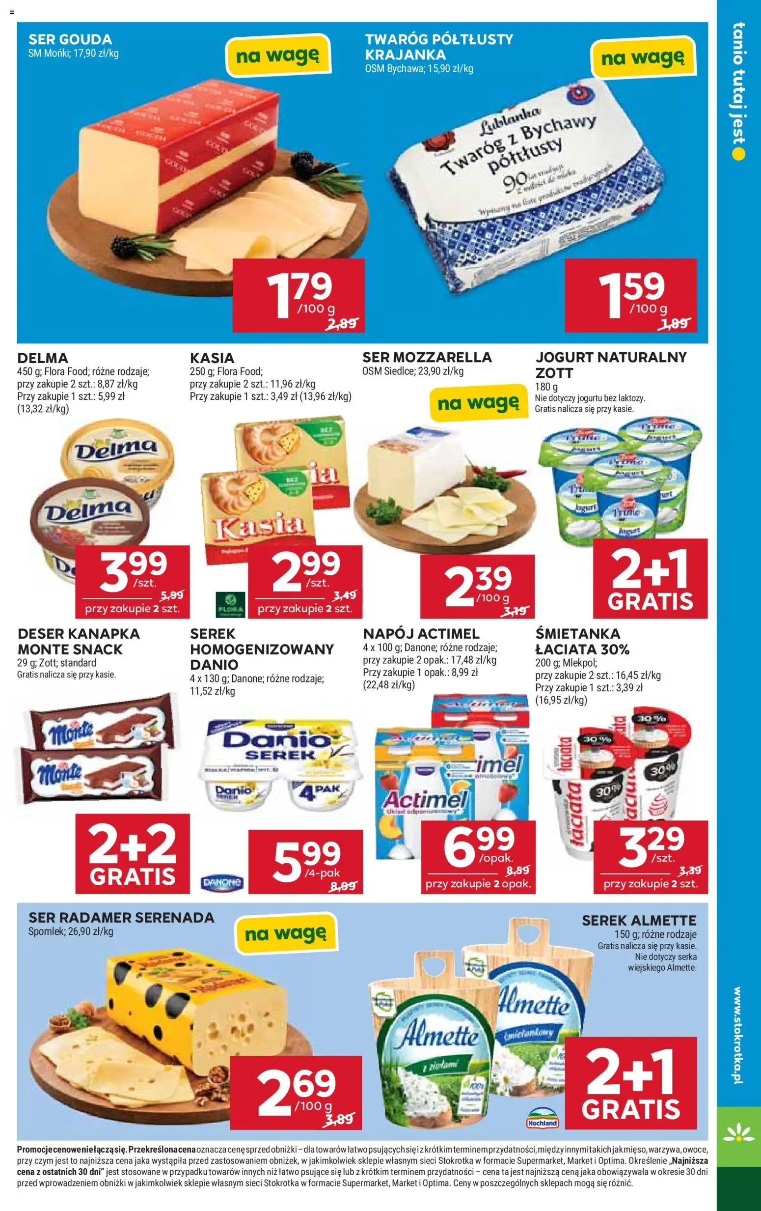 Stokrotka gazetka od 25.06.2026 | Strona: 25 | Produkty: Twaróg półtłusty, Stokrotka, Jogurt, Twaróg