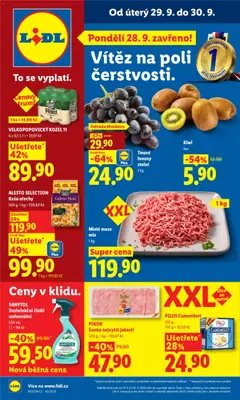 Náhled letáku Lidl leták od 29.09.2026