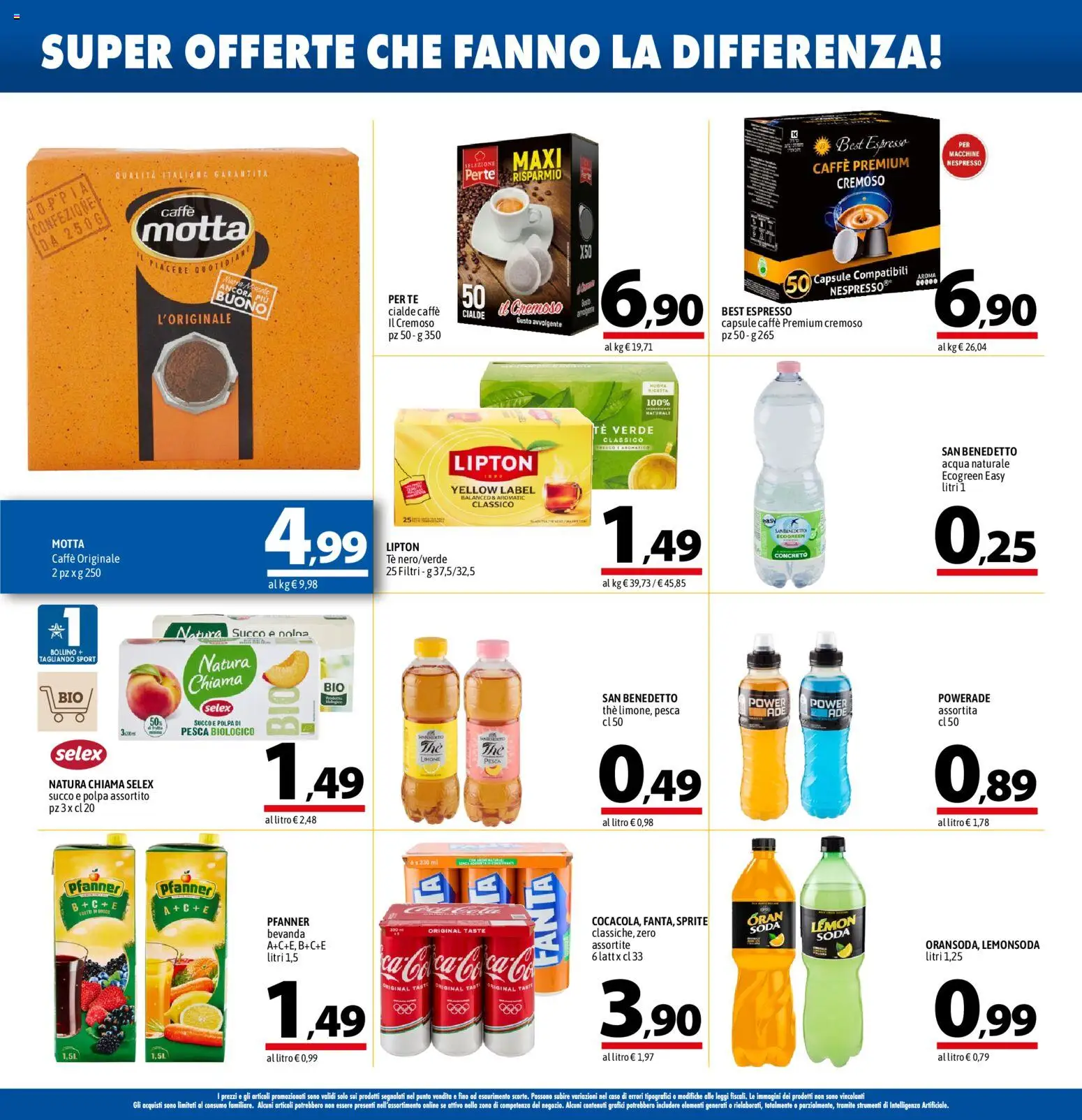 Volantino A&O del 17/09/2026 | Pagina: 12 | Prodotti: Tè, Fanta, Tè verde, Sprite