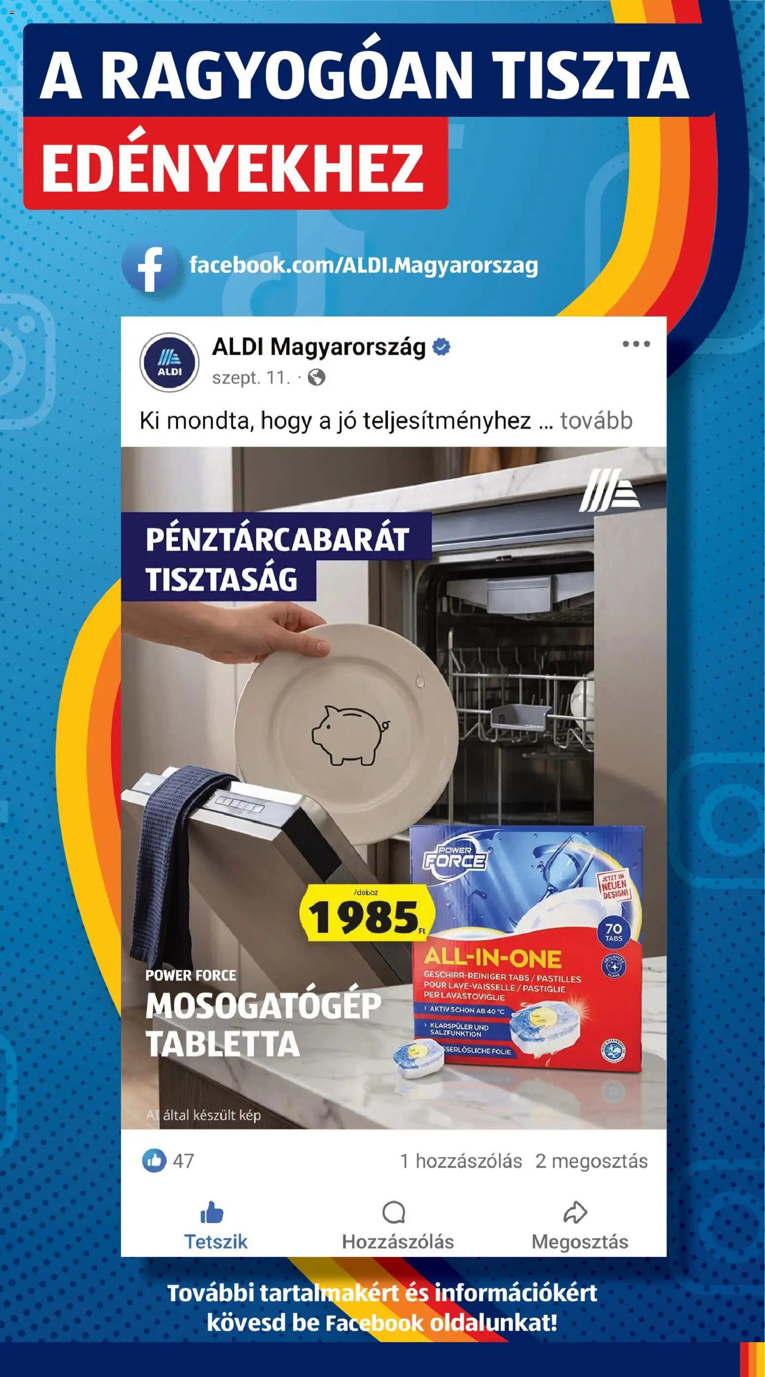 Aldi akciós ujság - amely érvényes a következő dátumtól: 2026.10.01. | Oldal: 49