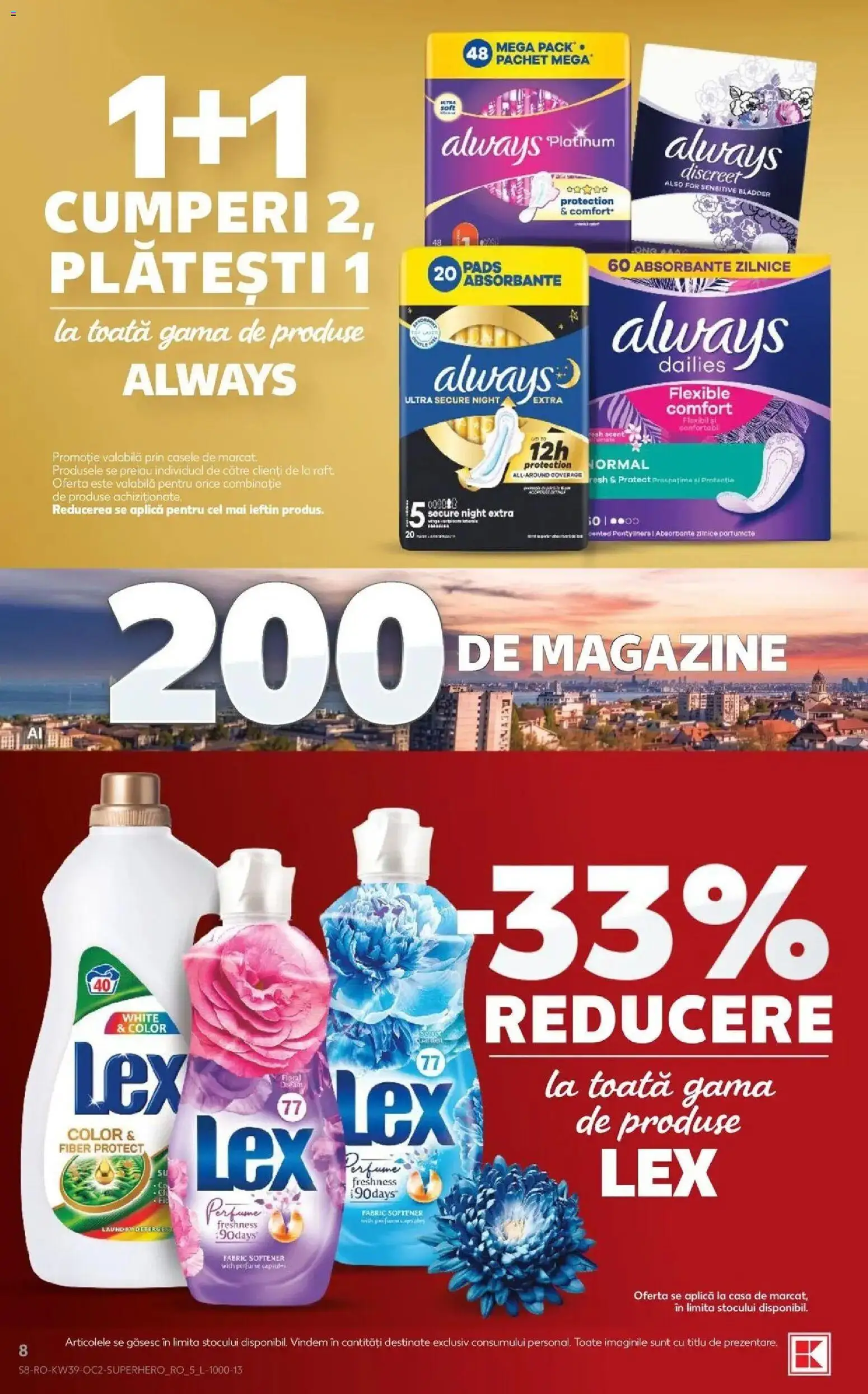 Kaufland Ploiești 23.09.2026 - Revista si Oferta | Pagină: 8 | Produse: Aplică, Absorbante