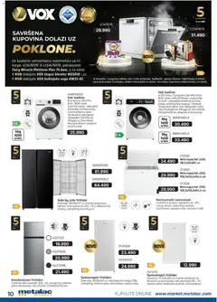 Metalac Market katalog - pregled Metalac Market kataloga - važi od 01.08.2026 | Strana: 10 | Proizvode: Osvetljenje, Led, Frižider, Veš mašina