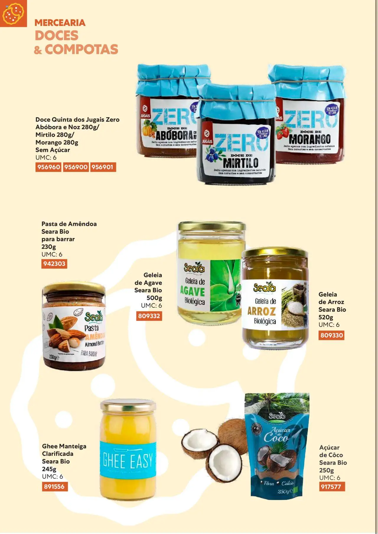 Recheio Alimentacao variada │ válido de 01/02/2024 | Página: 30 | Produtos: Geleia, Manteiga, Arroz, Doces