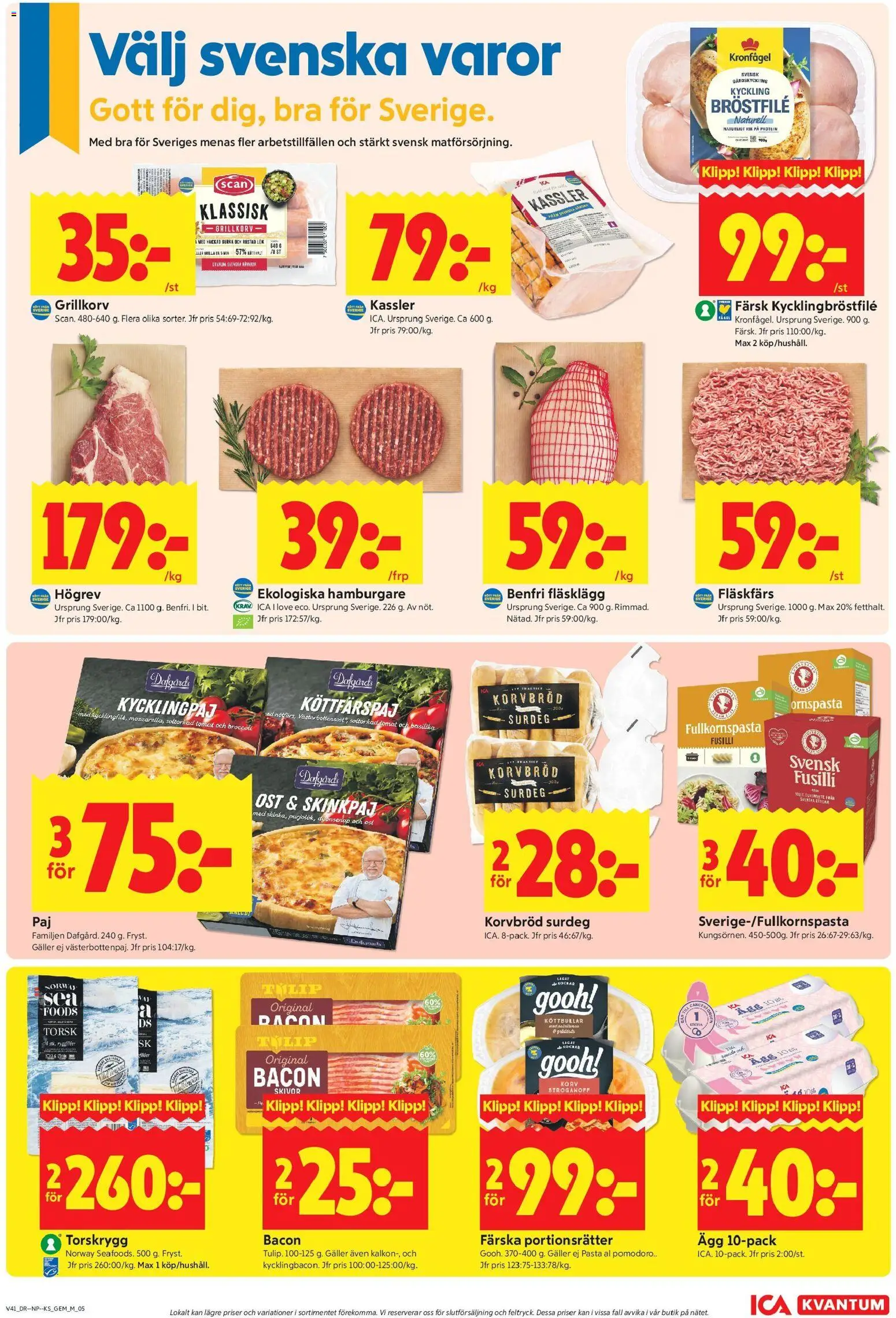 ICA Kvantum reklamblad aktuell från 05/10/2026 | Sida: 5