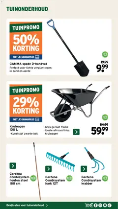 GAMMA -Tuinspecial kluseditie - Voorbeeld van een folder van GAMMA, geldig van 11.02.2026 | Pagina: 43 | Producten: Hark