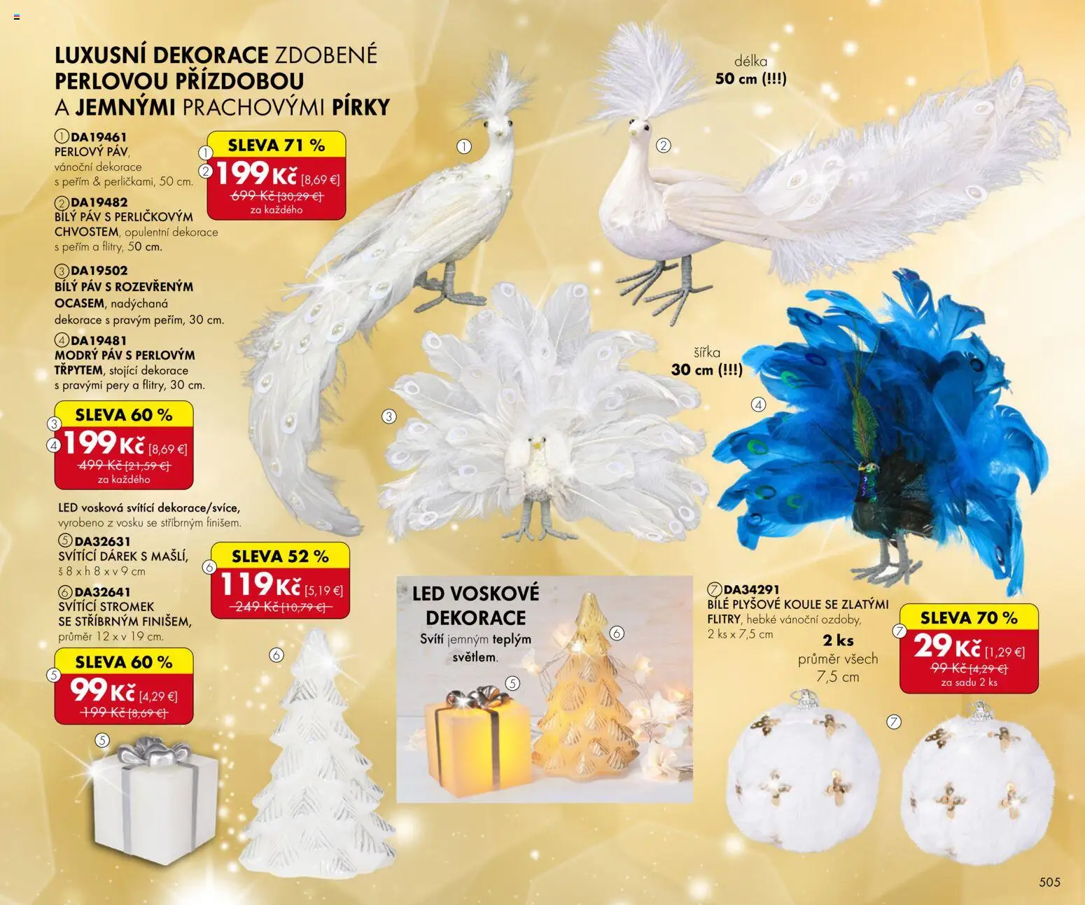 Nové Dedra akcie – leták je platný od 01.10.2026 | Strana: 5 | Produkty: Led