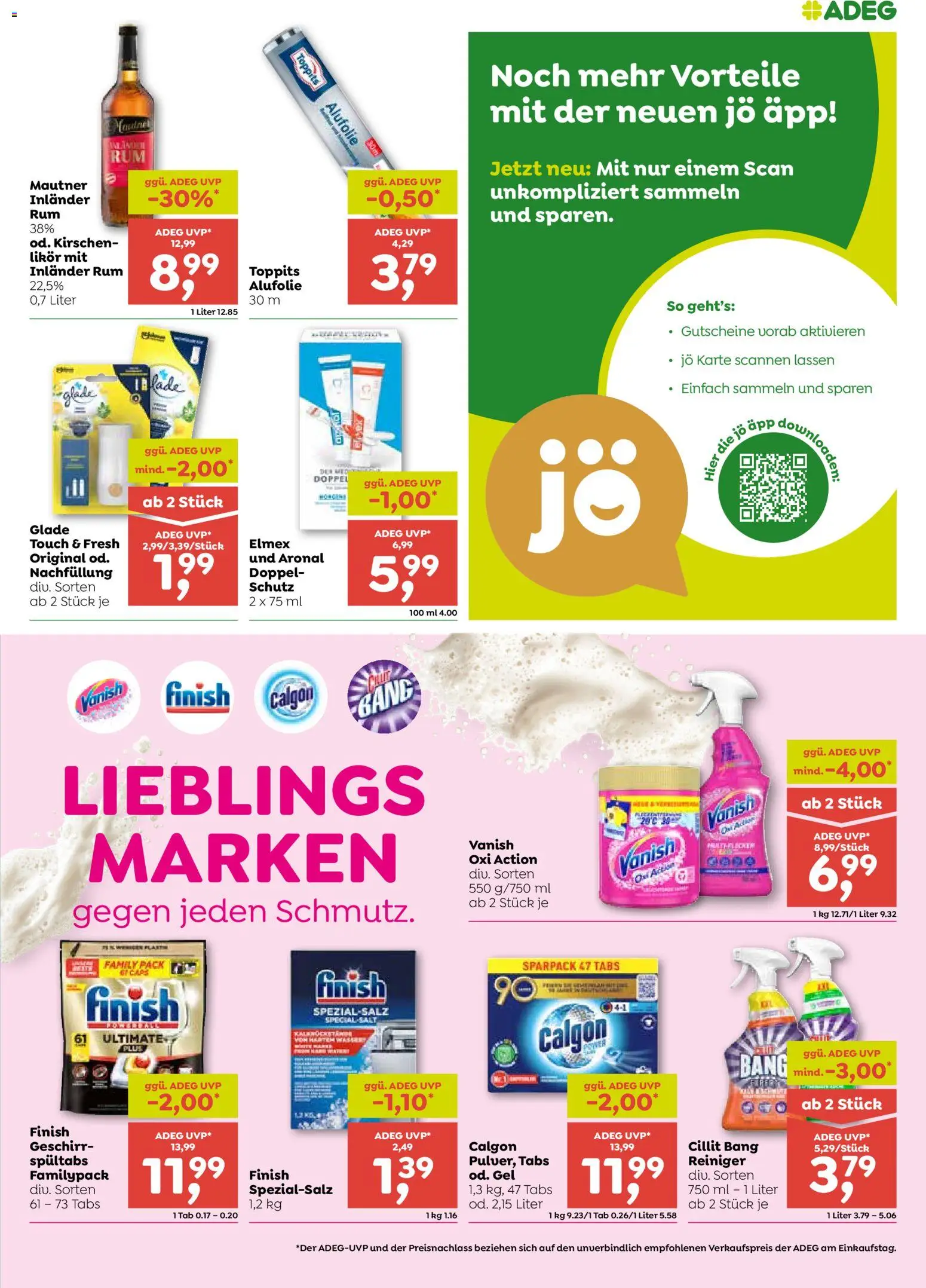 ADEG Flugblatt gültig ab 09.07.2026 | Seite: 7 | Produkte: Weste