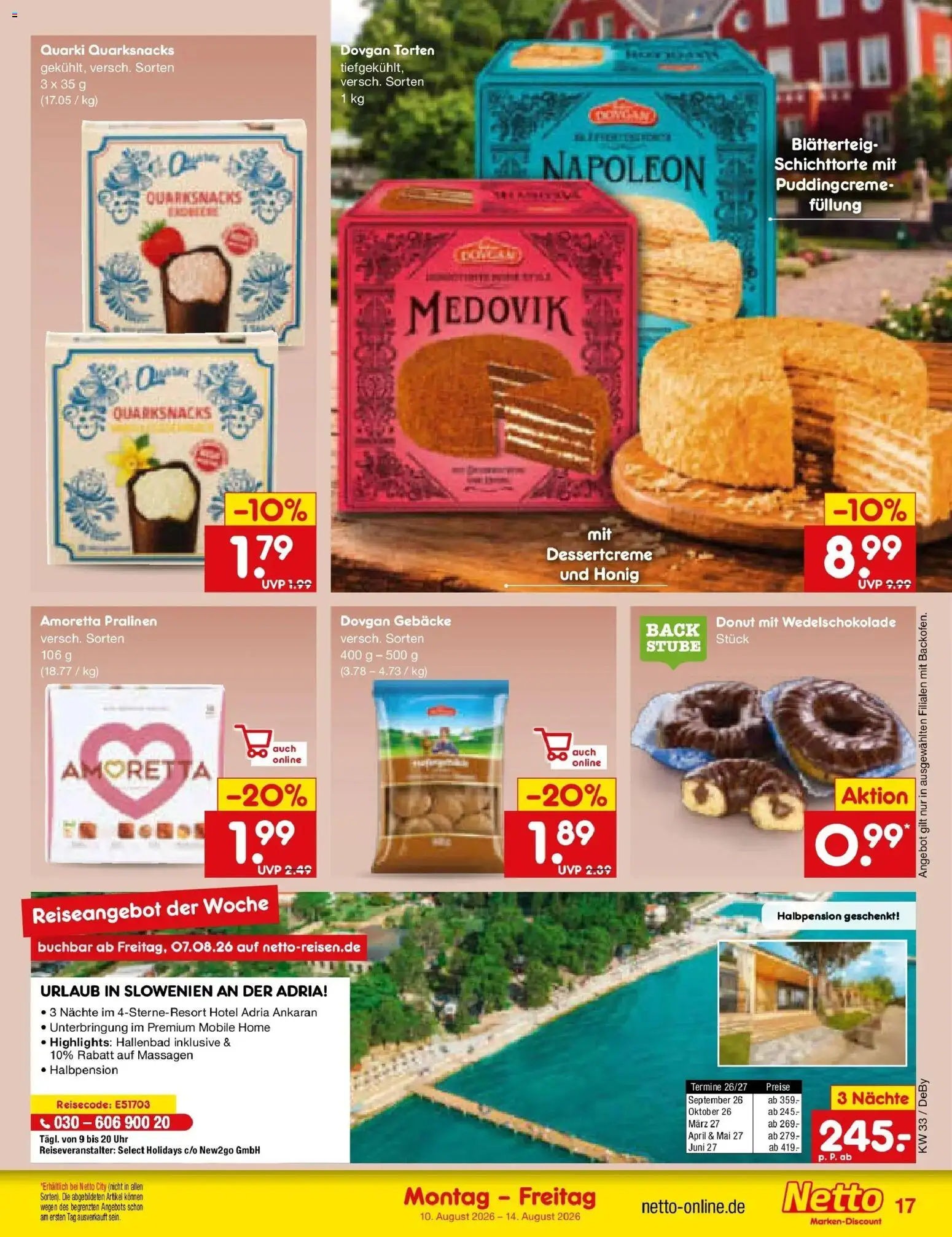 Netto Marken-Discount Prospekt Thierhaupten (ab 10.08.2026) » Angebote | Seite: 21 | Produkte: Uhr