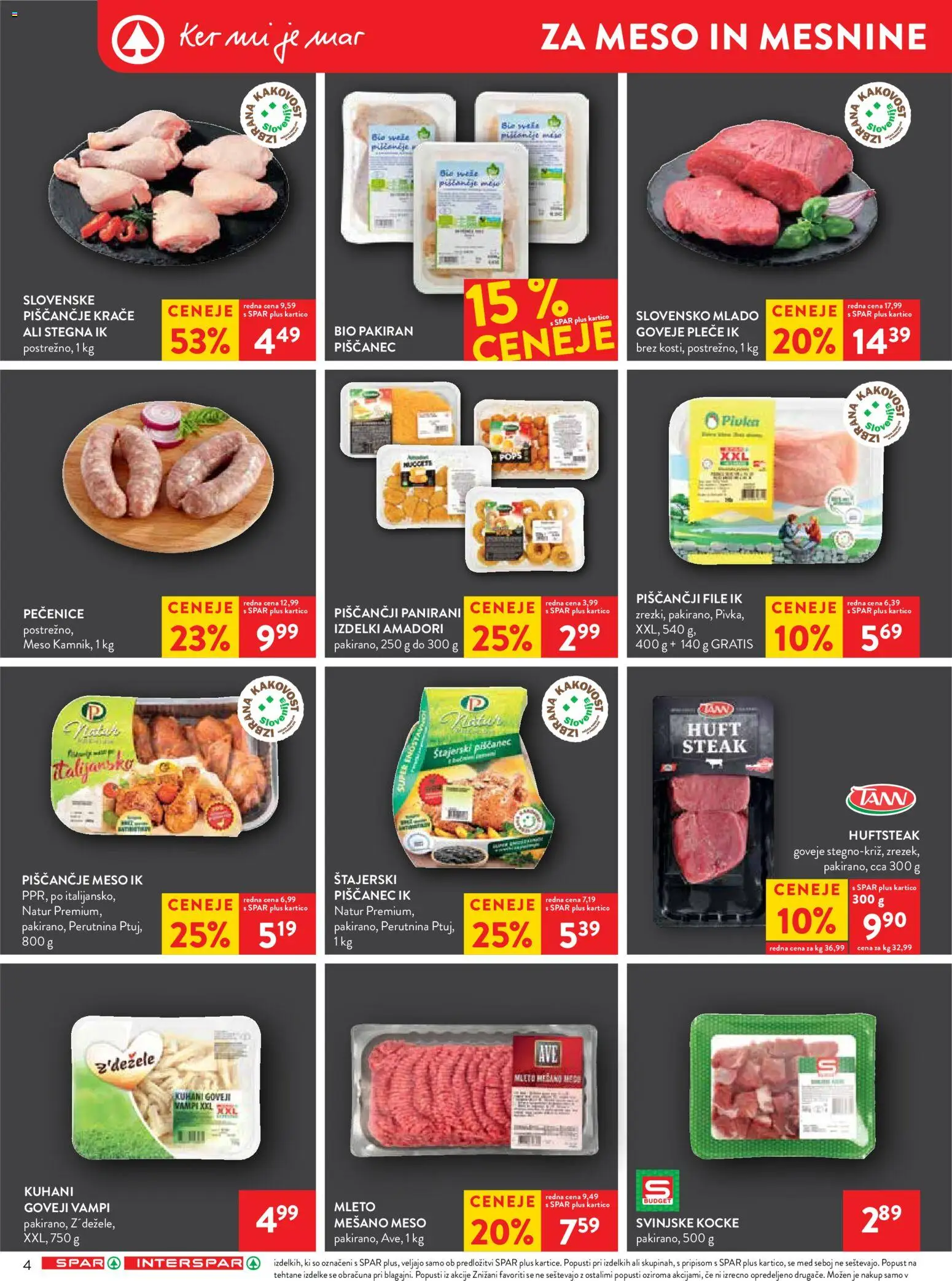 Novi Spar katalog ponudbe – veljaven od 07.10.2026 | Stran: 6
