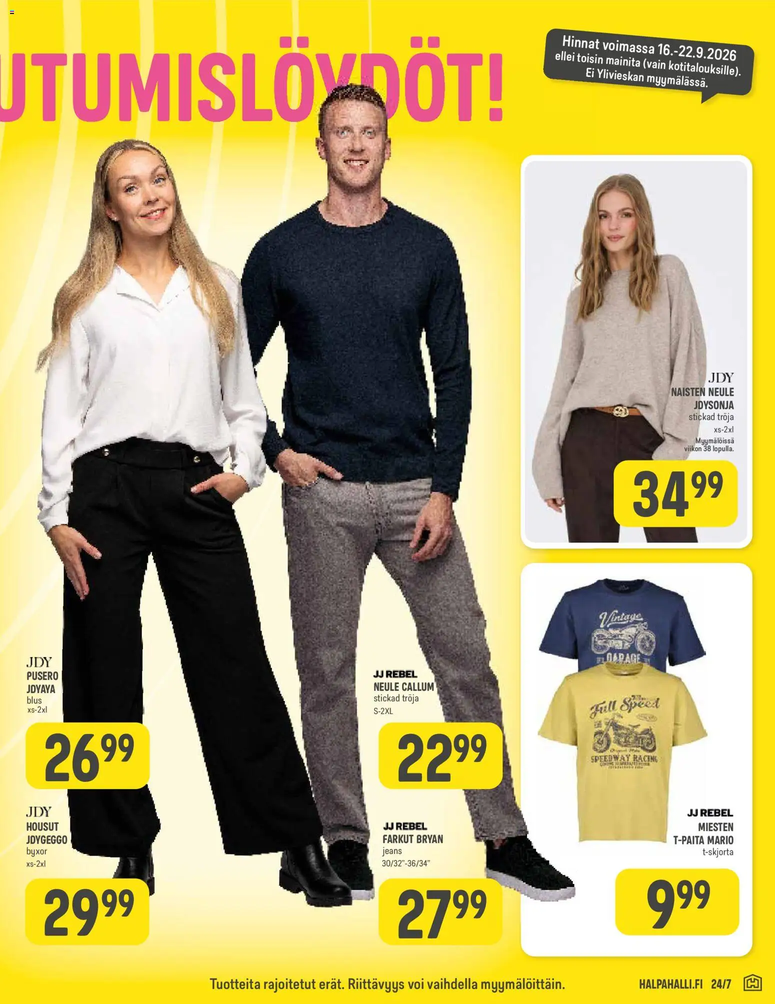 Halpa Halli tarjoukset – voimassa 16/09/2026 alkaen | Sivu: 7